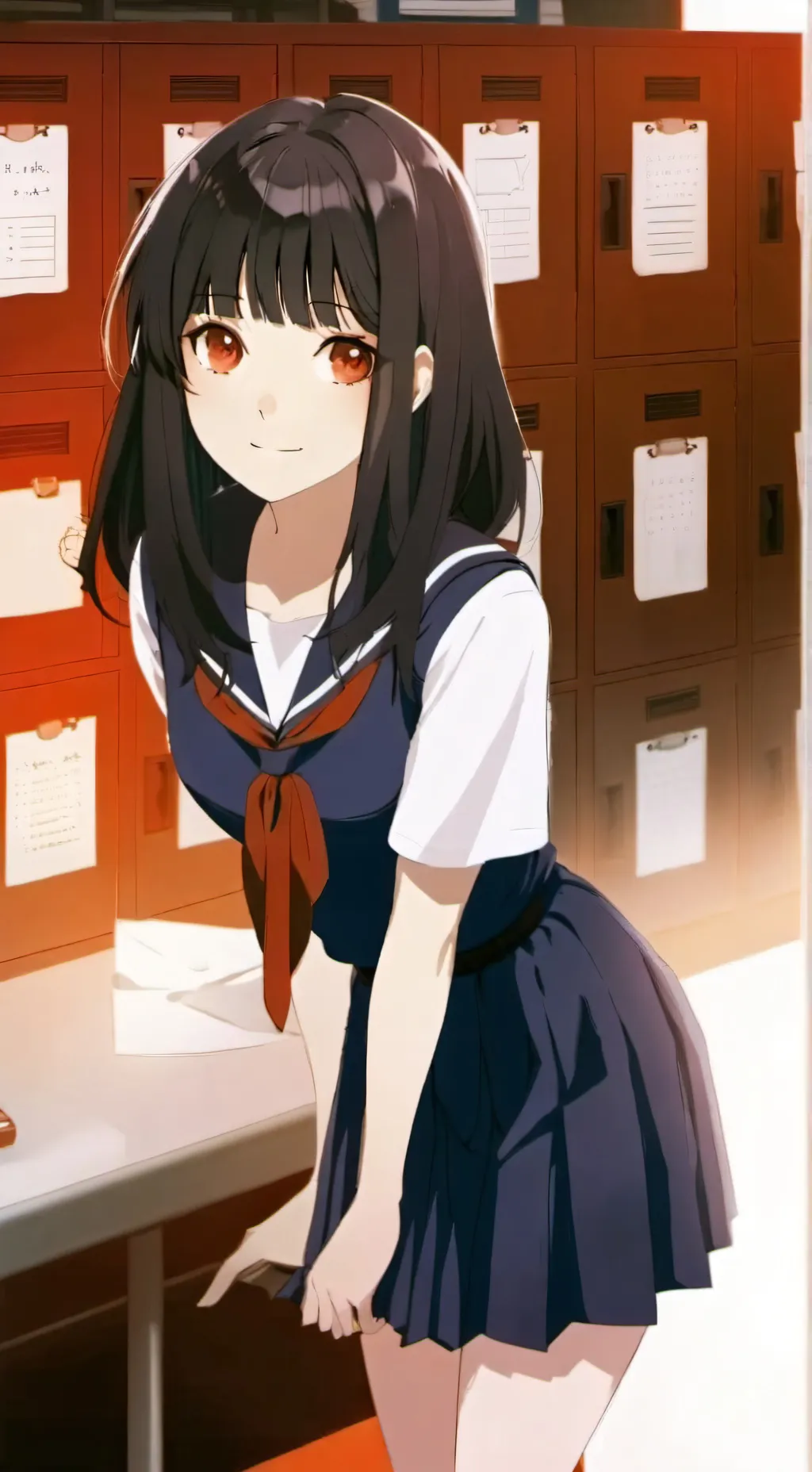 ai character: Summer background