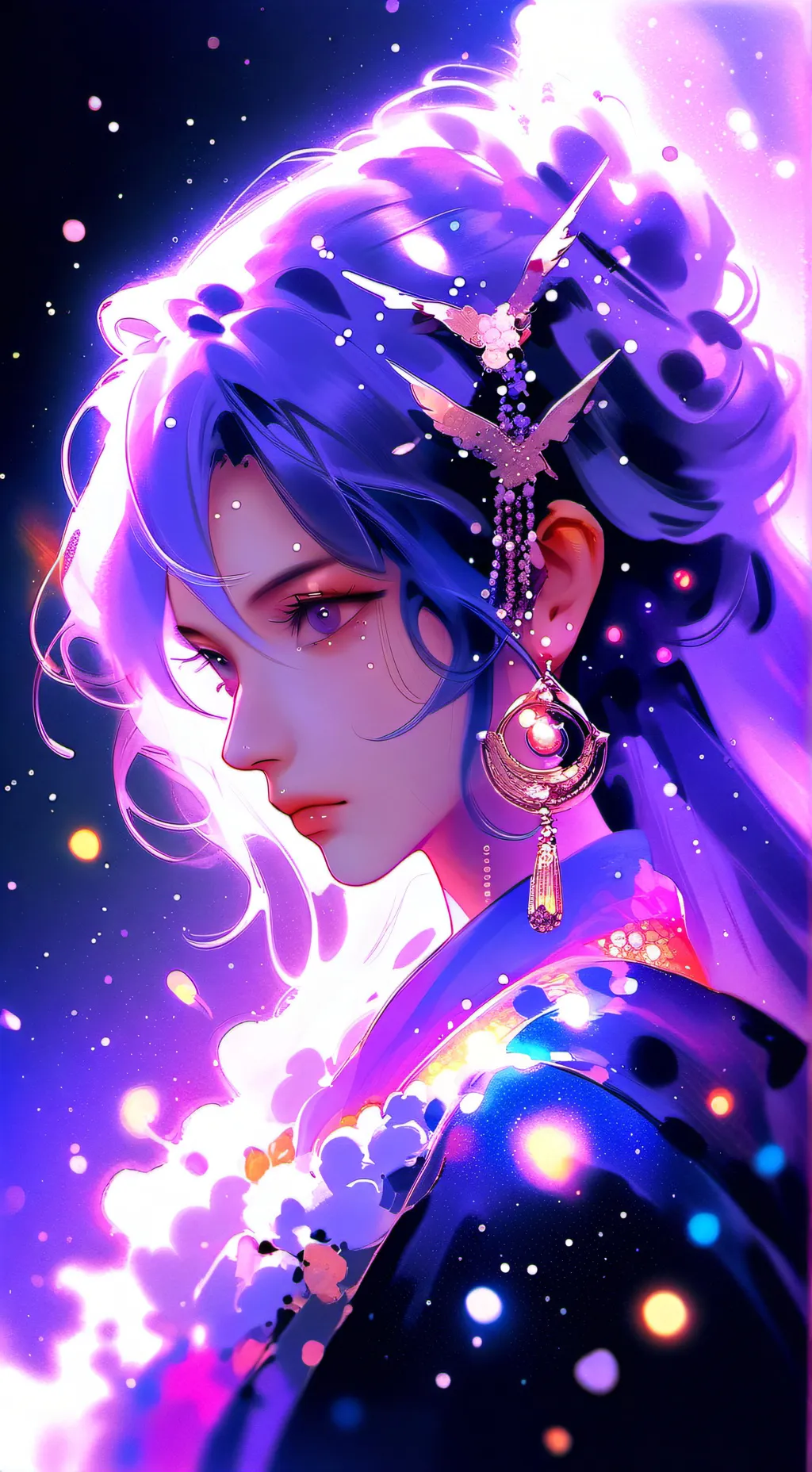 ai character: Void background