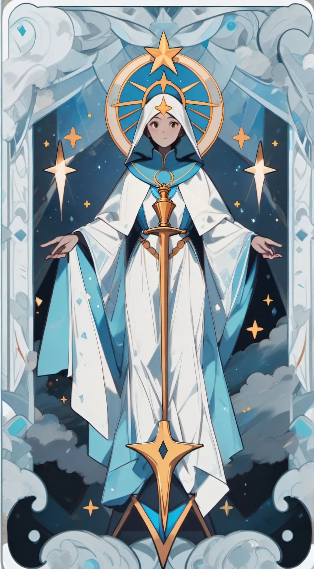 ai character: *×*MoonFlower*×* background