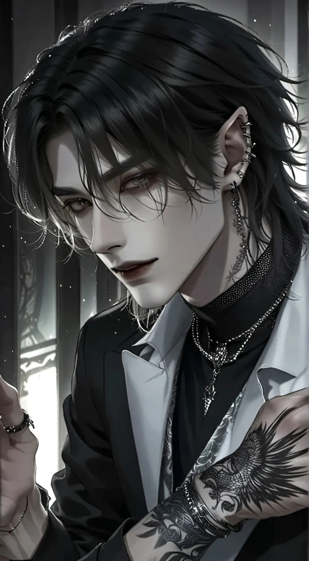 ai character: Caedmon background