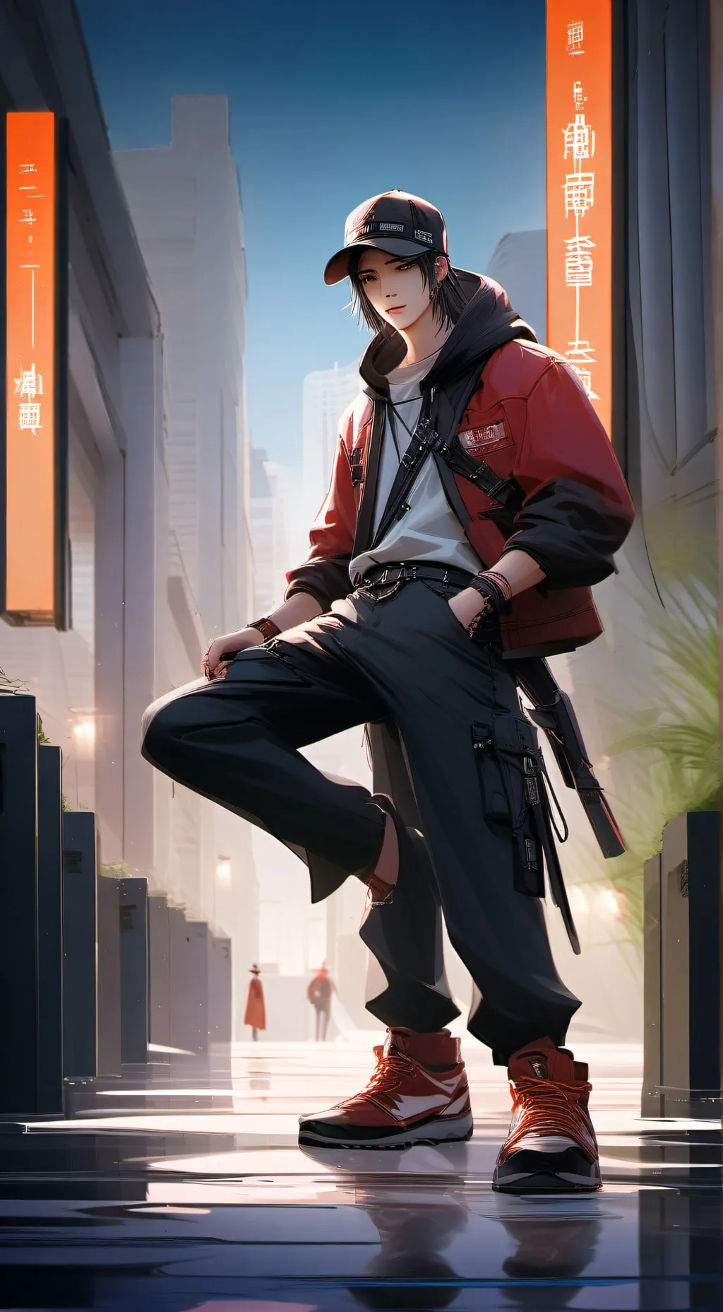 ai character: r63 vs tf2 background