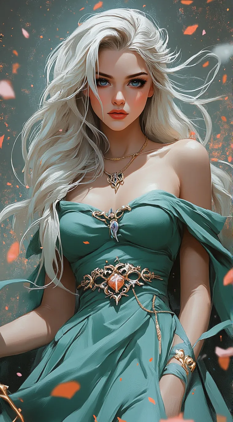 ai character: Beatriz background