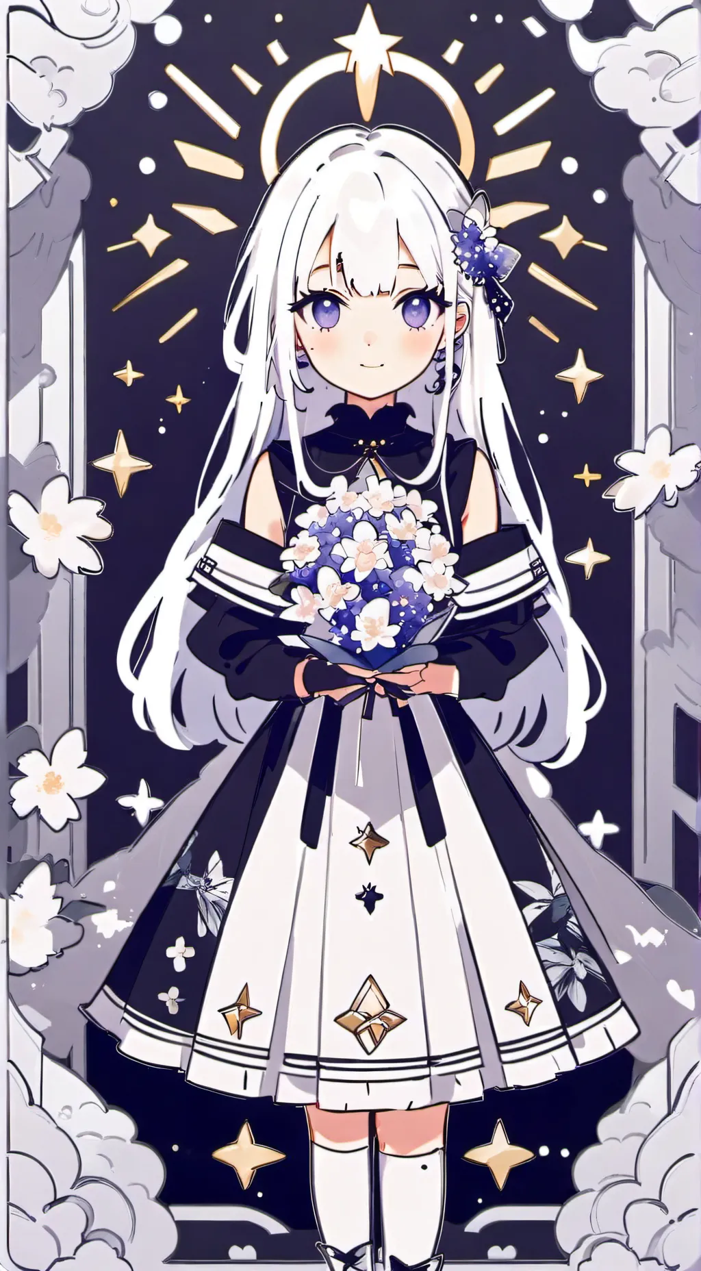 ai character: roshidere  background