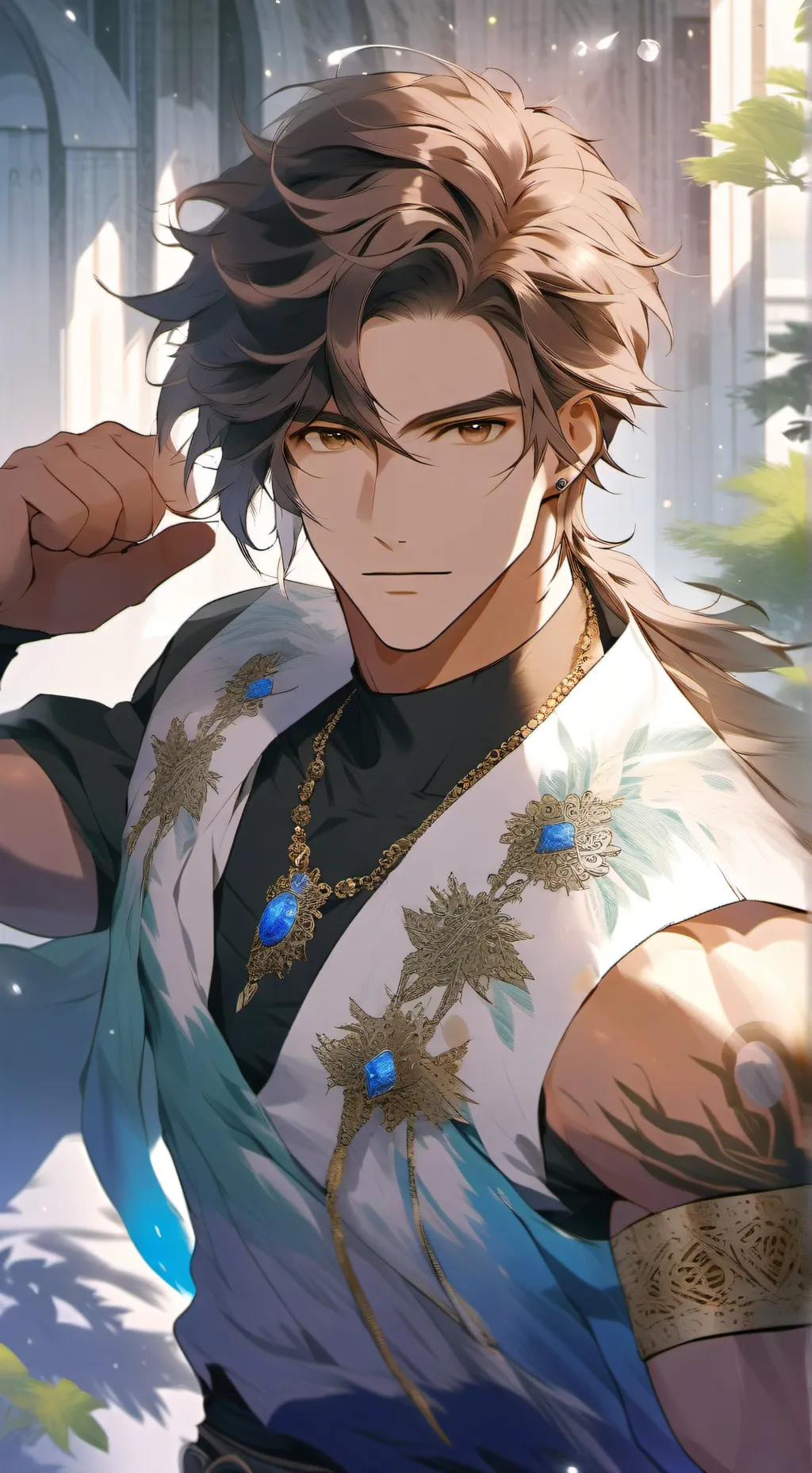 ai character: Onix background