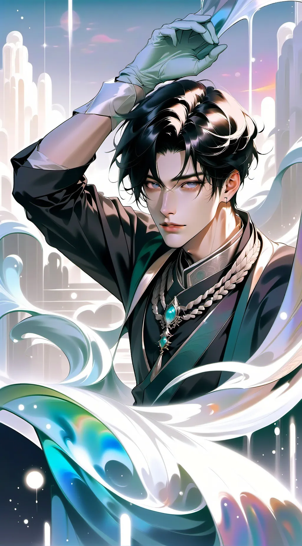 ai character: 'EzZiE' background