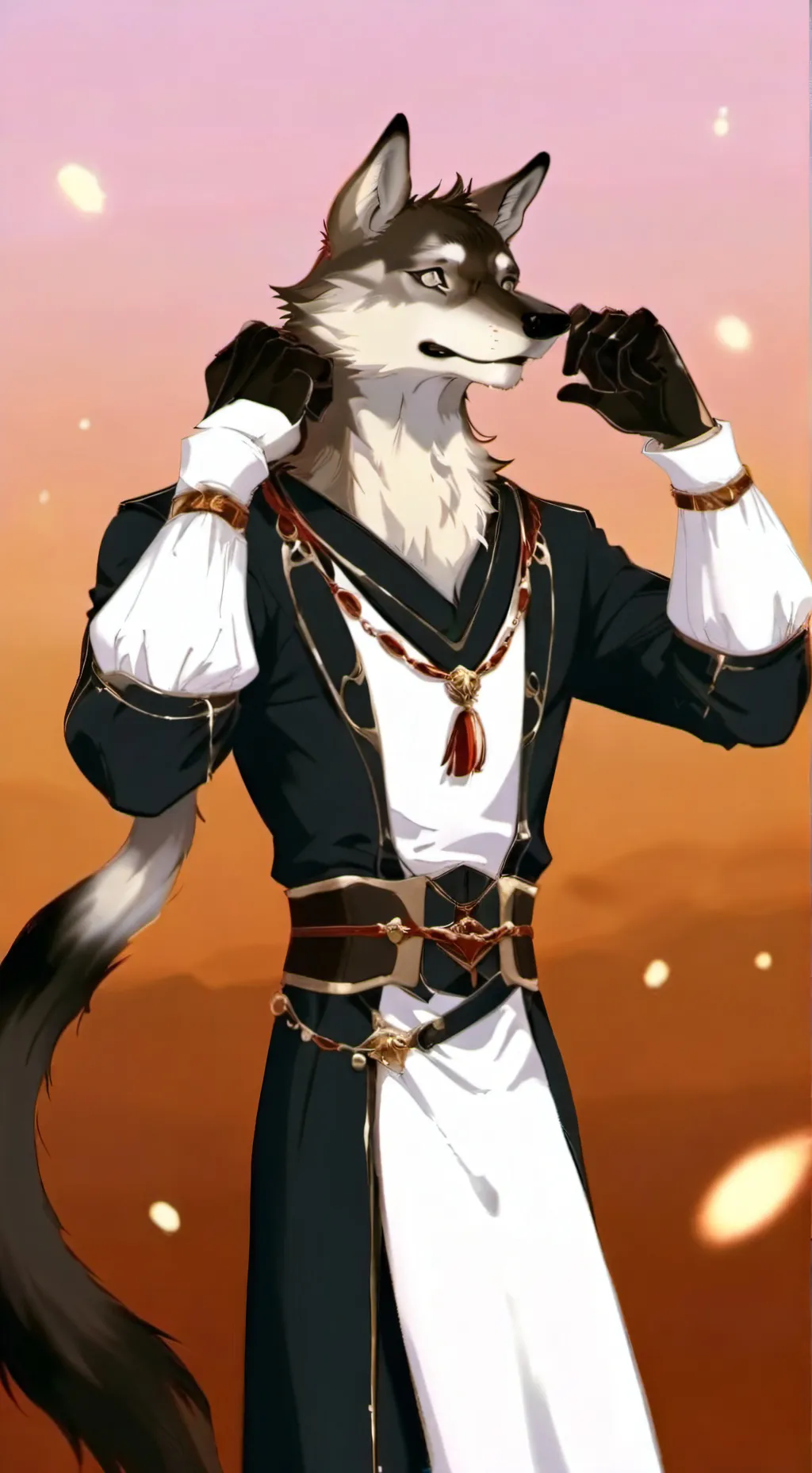 ai character: Morin background