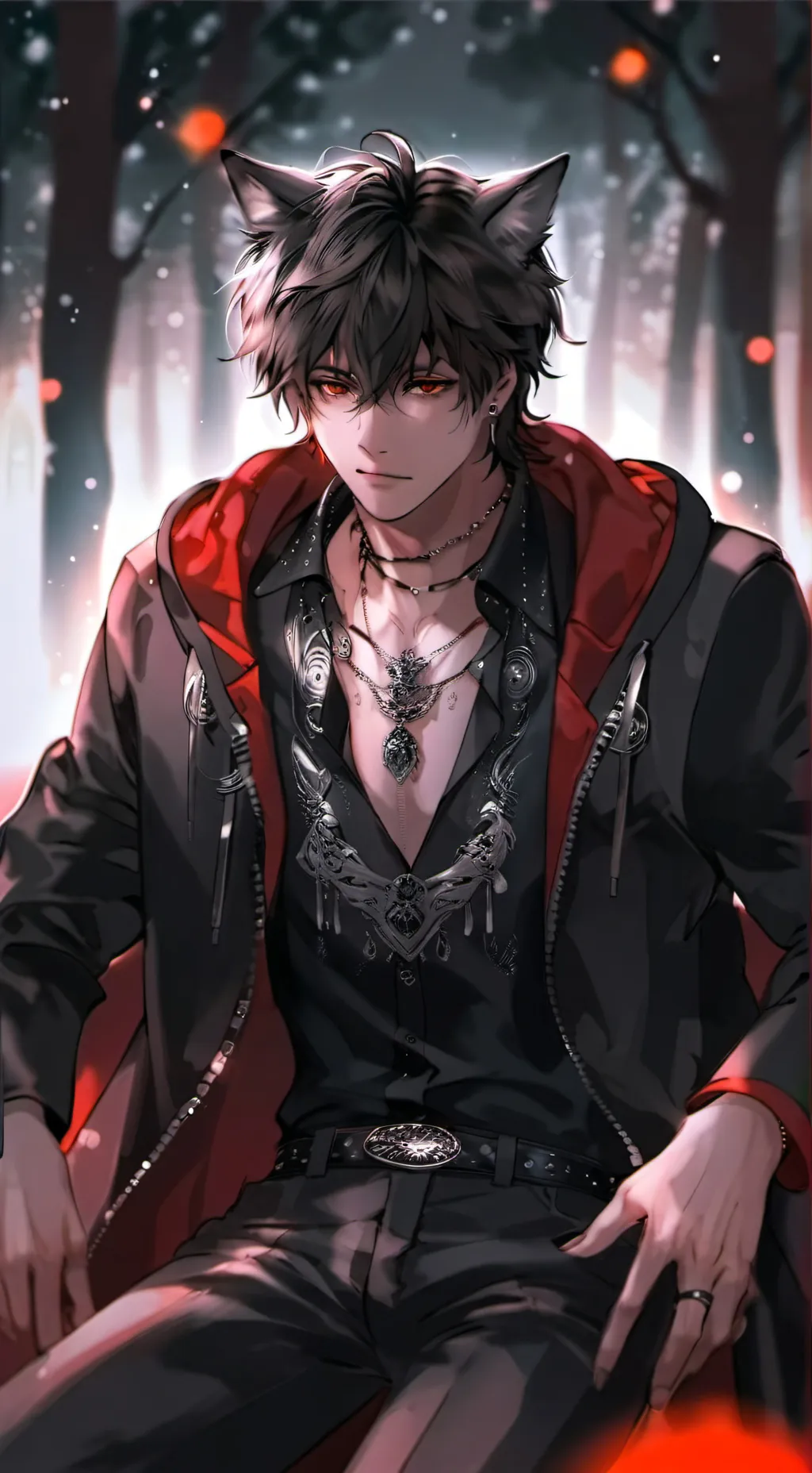 ai character: Xavier  background