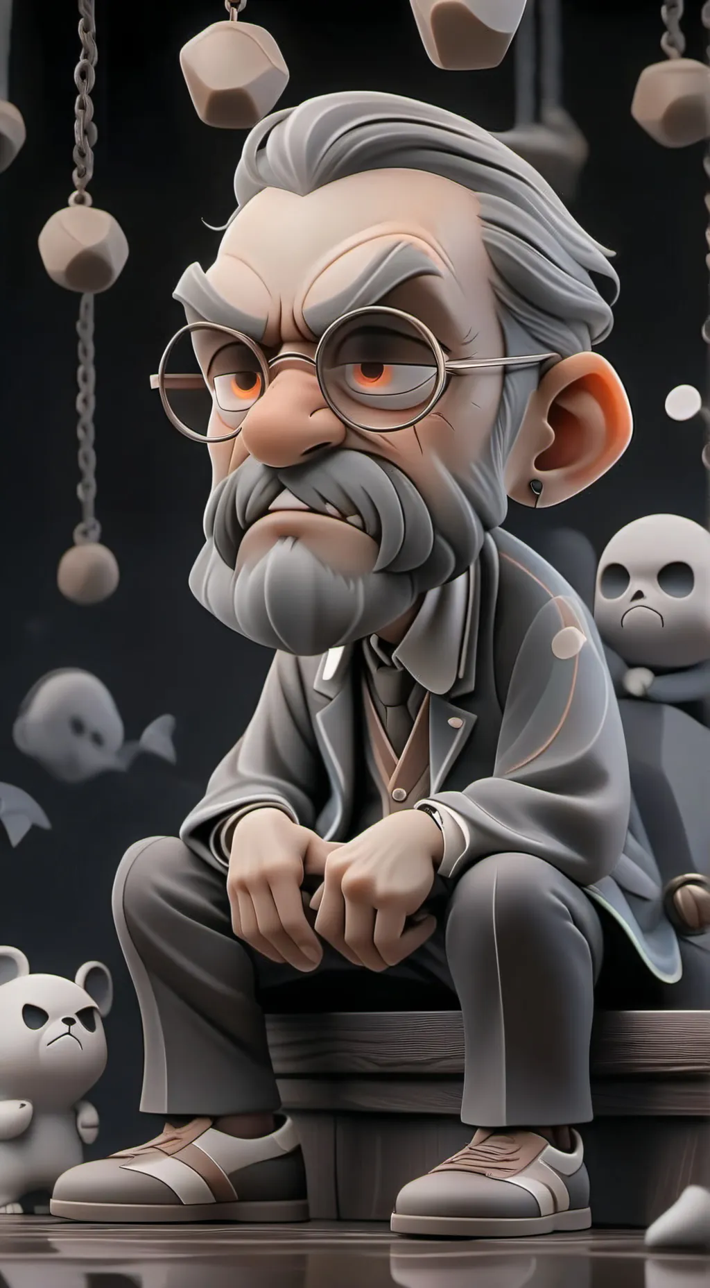 ai character: Grandpa background