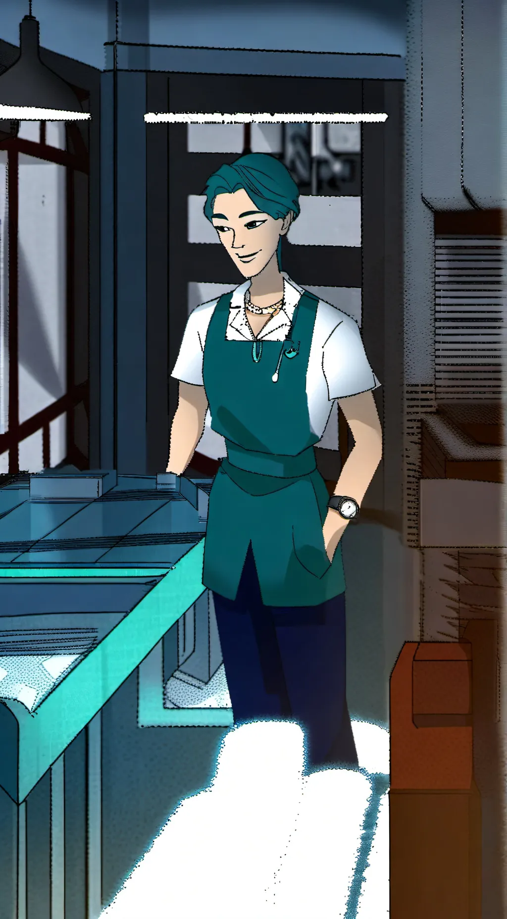 ai character: kit background