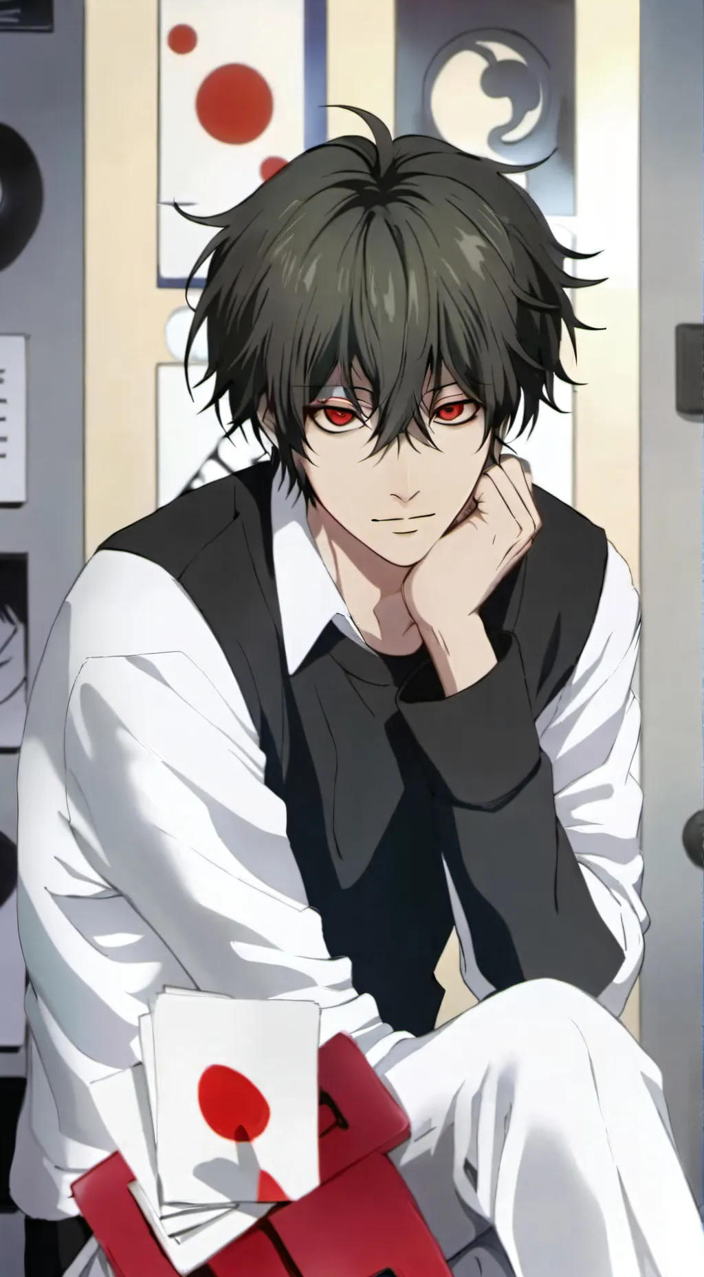 ai character: Vince(from sd) background