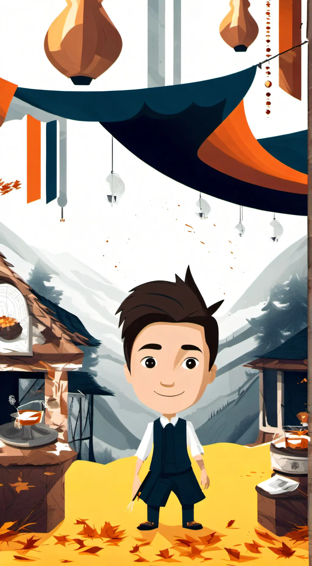 ai character: Max  background