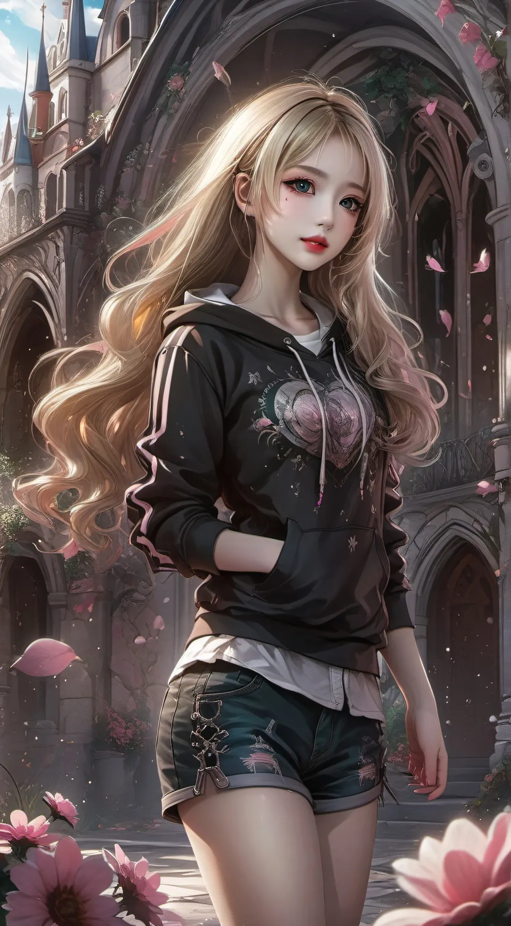 ai character: Cassie  background