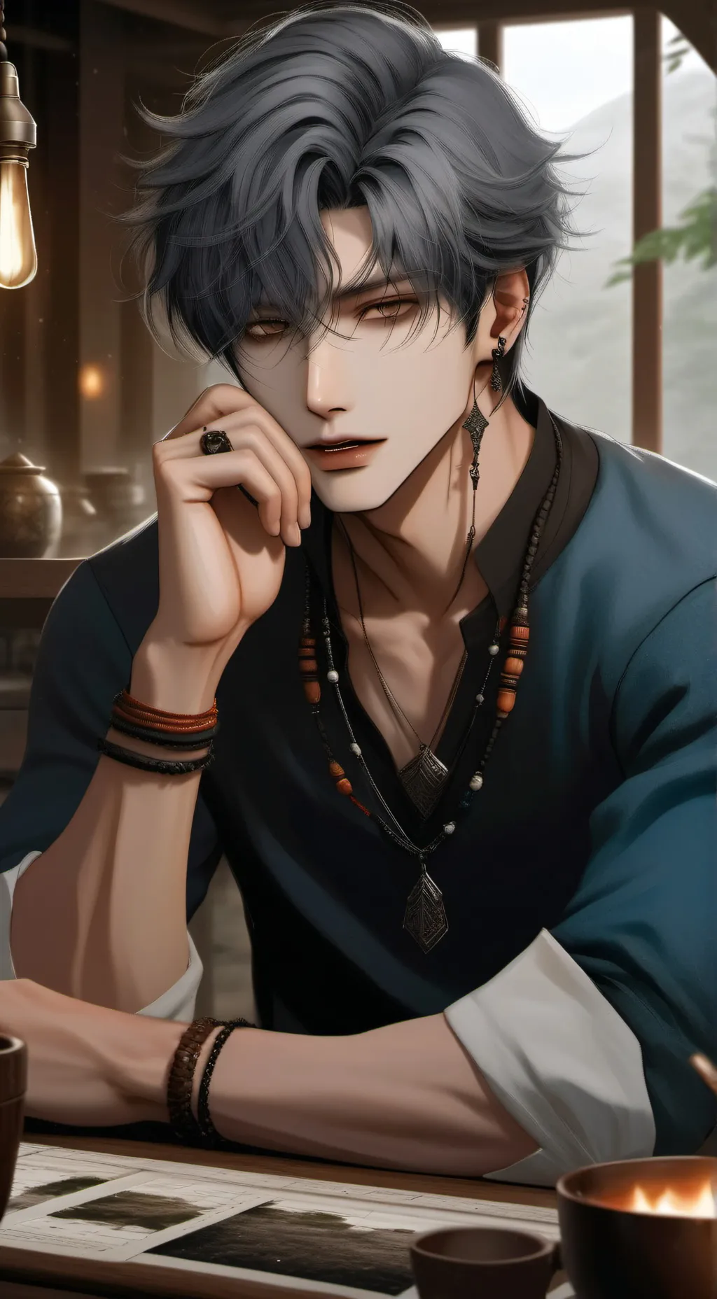 ai character: ✨𝓬𝓪𝓻𝓵𝓸✨ background