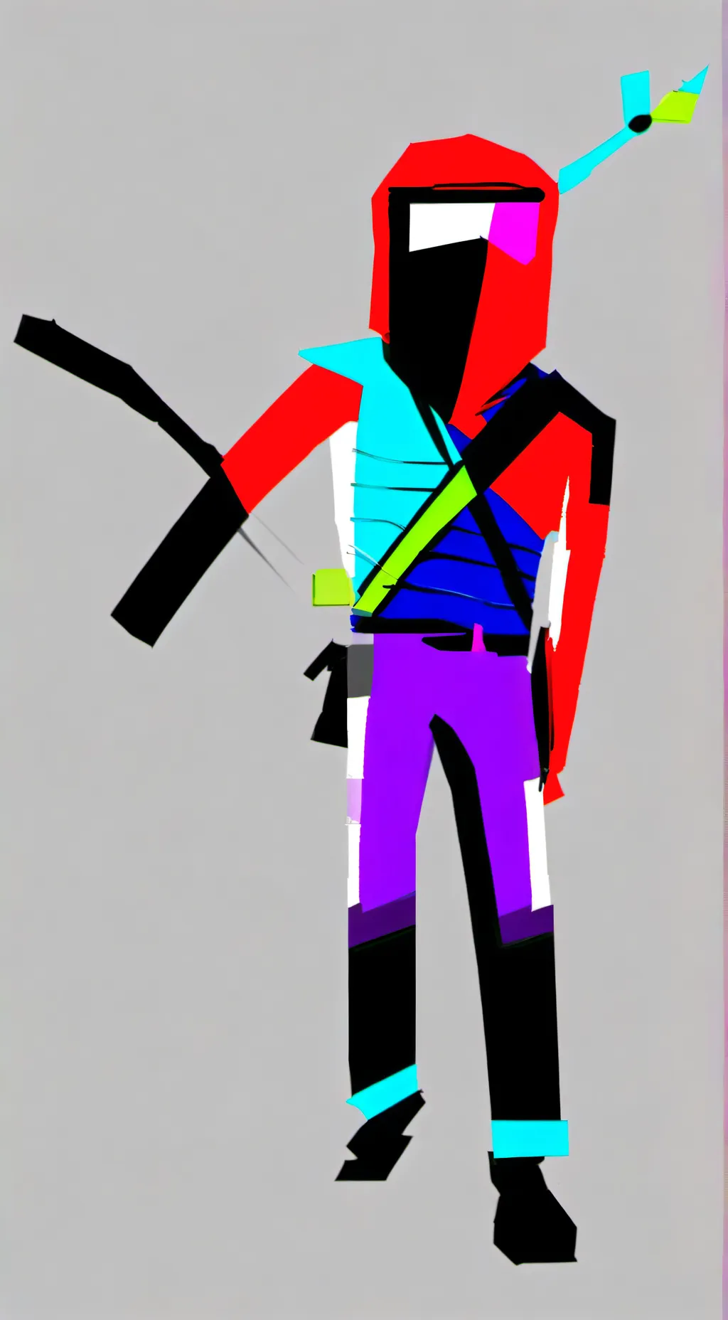 ai character: My hero academia  background