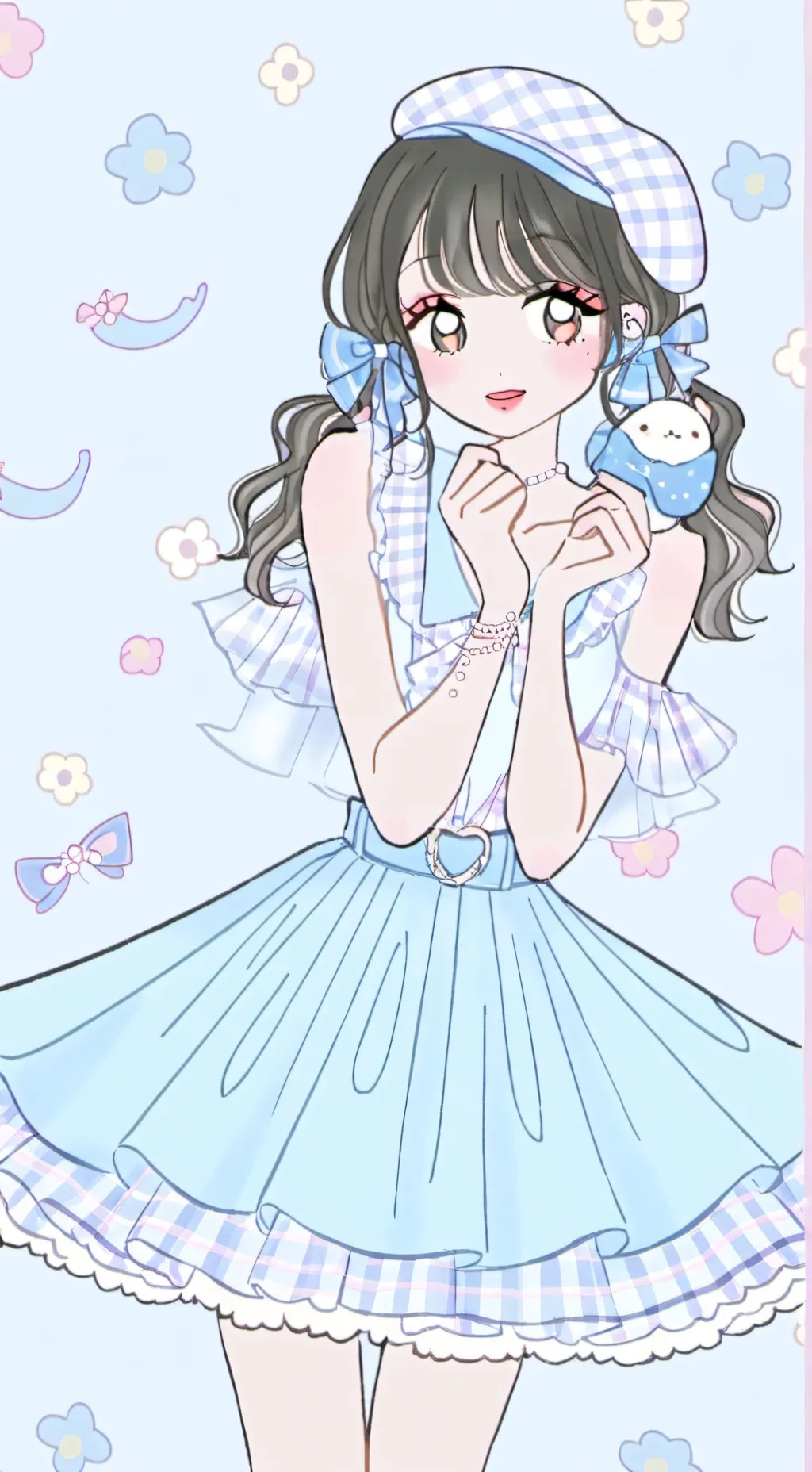 ai character: Akari background