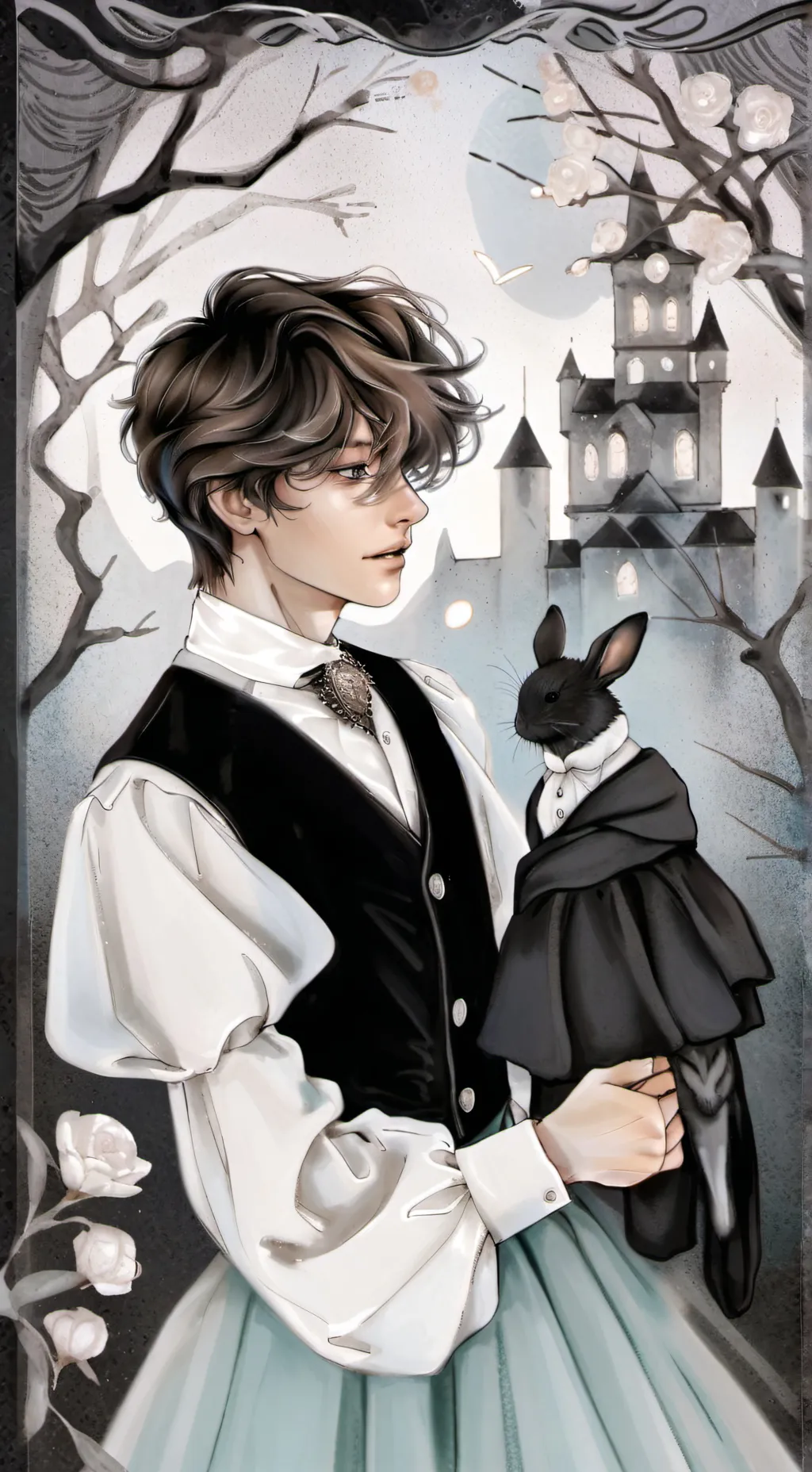 ai character: asher background