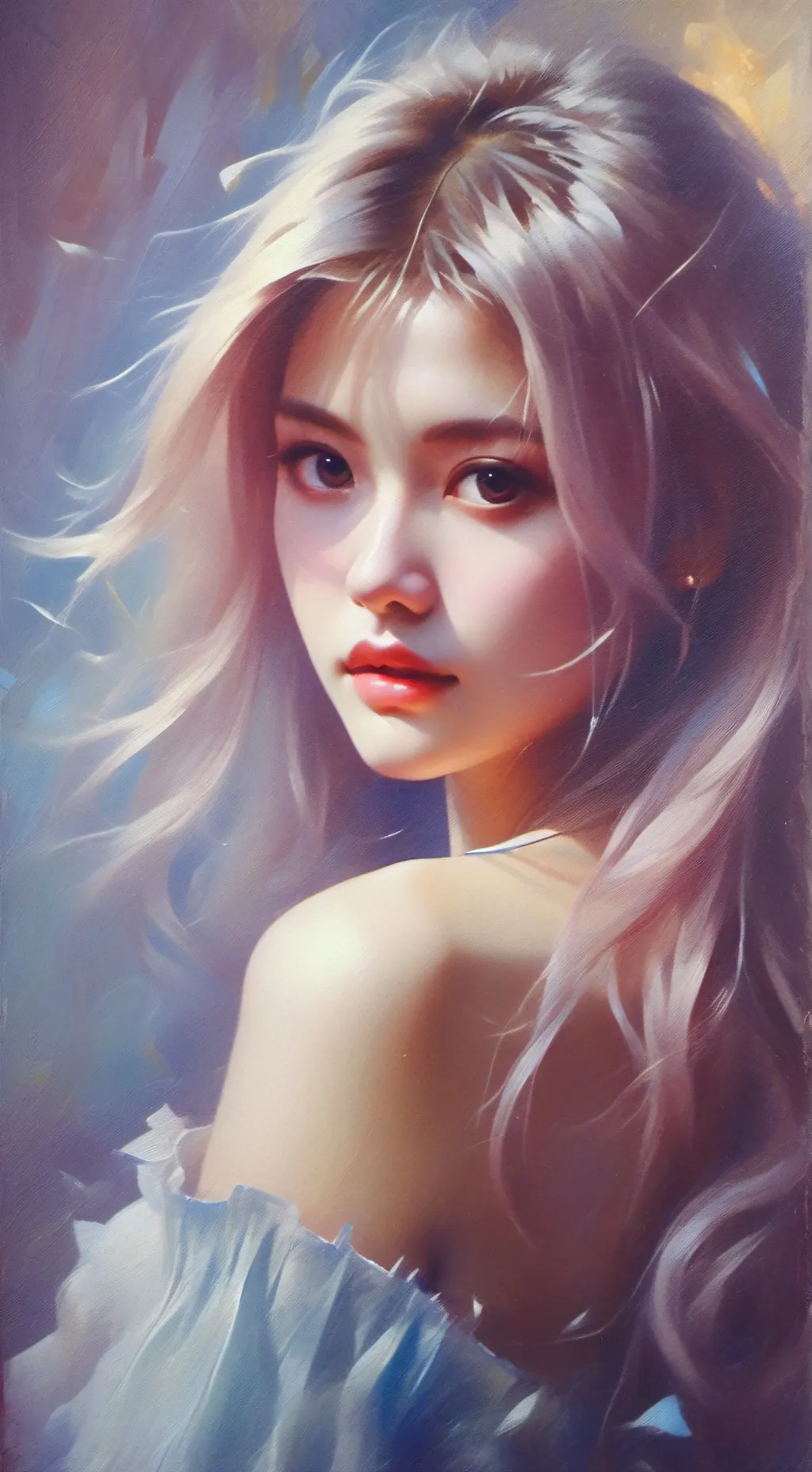 ai character: Lily  background