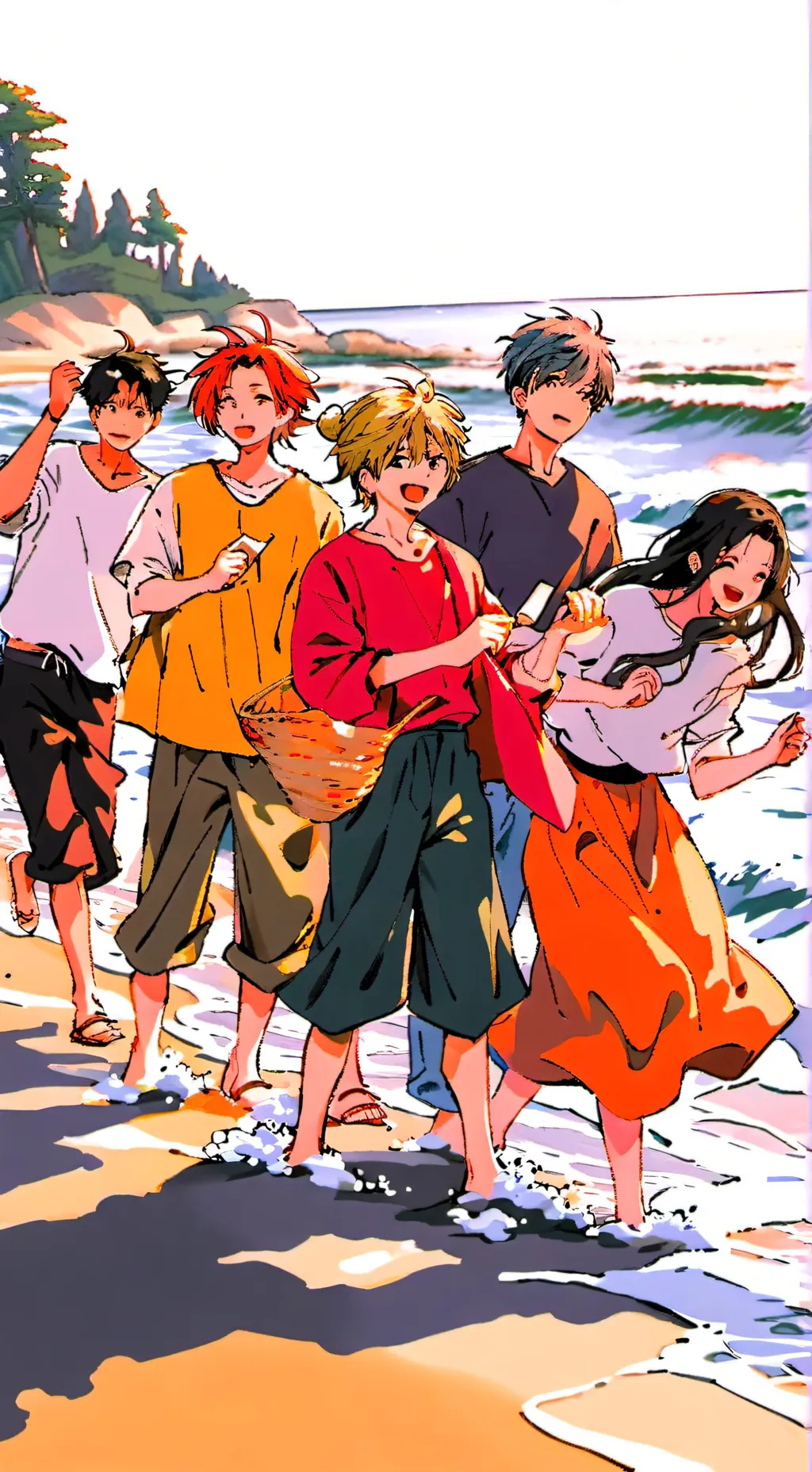 ai character: Friend Group background