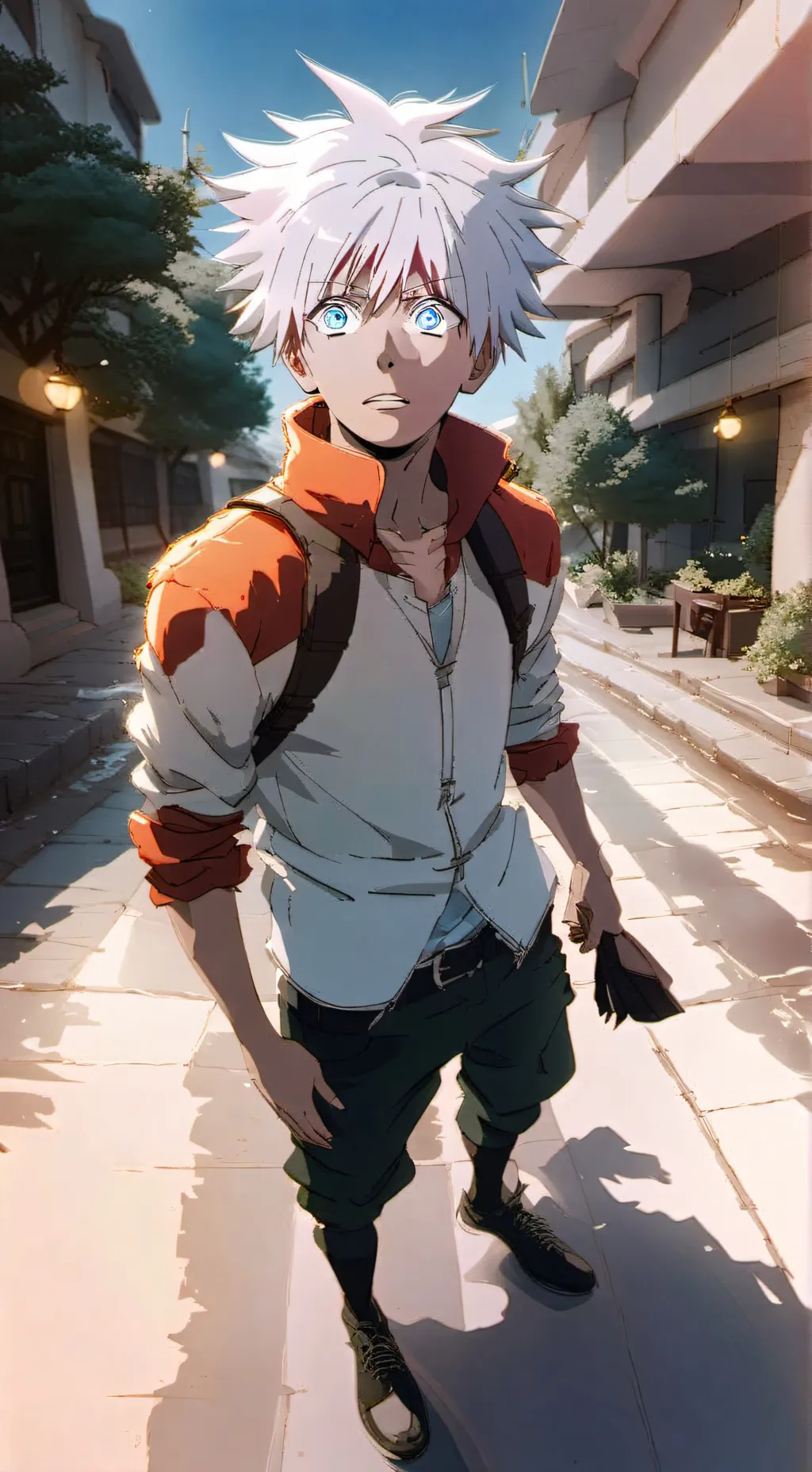 ai character: gojo x geto background