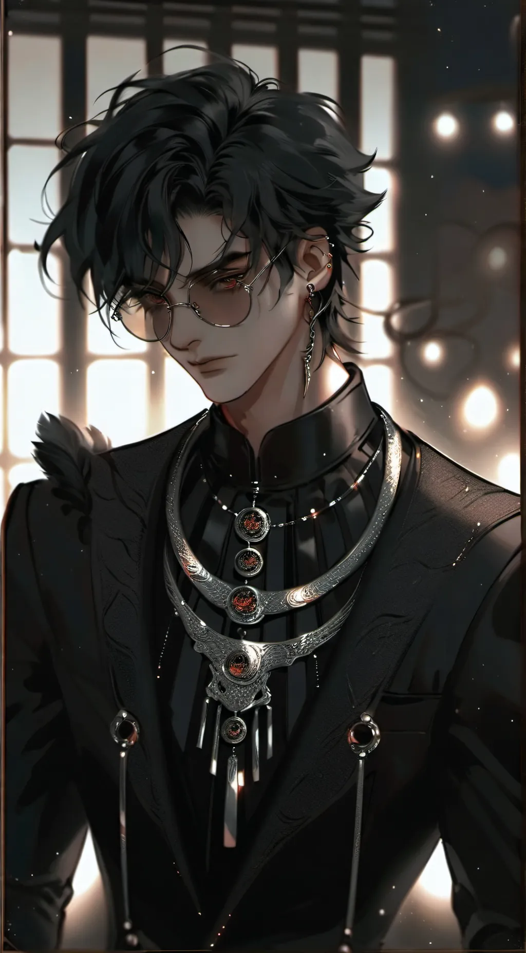 ai character: ༻ᴢɪᴏɴ༇ background