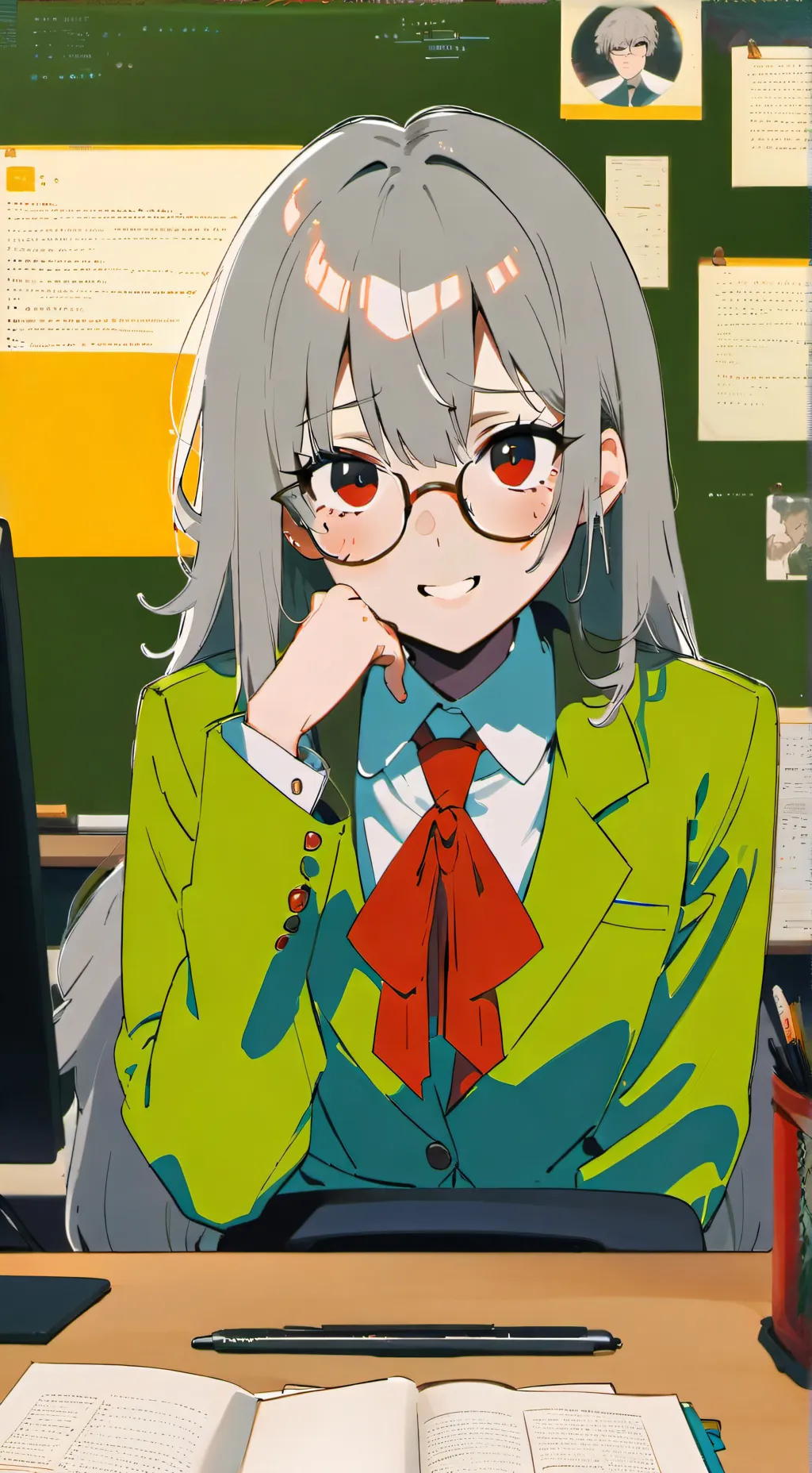 ai character: Mikoto background