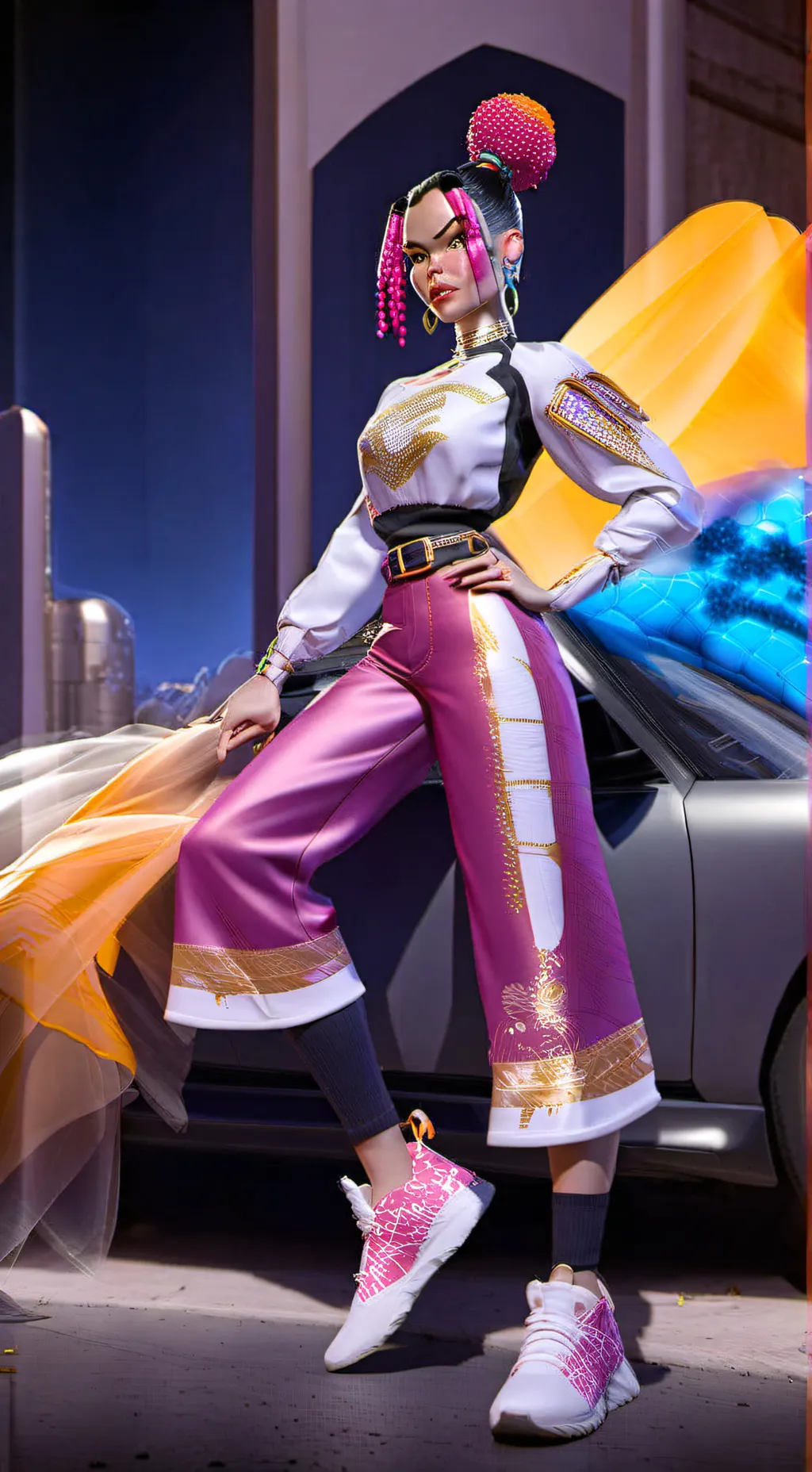 ai character: Rosa De Silva background