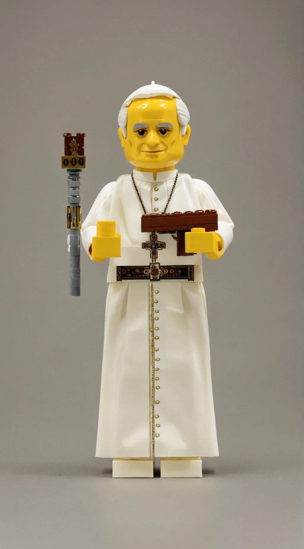 ai character: priest Pope weird  background