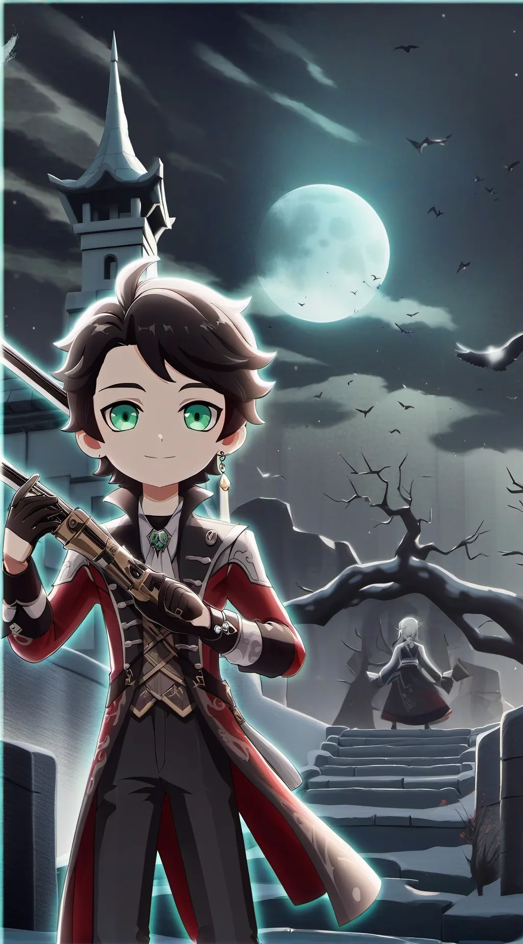 ai character: dw background