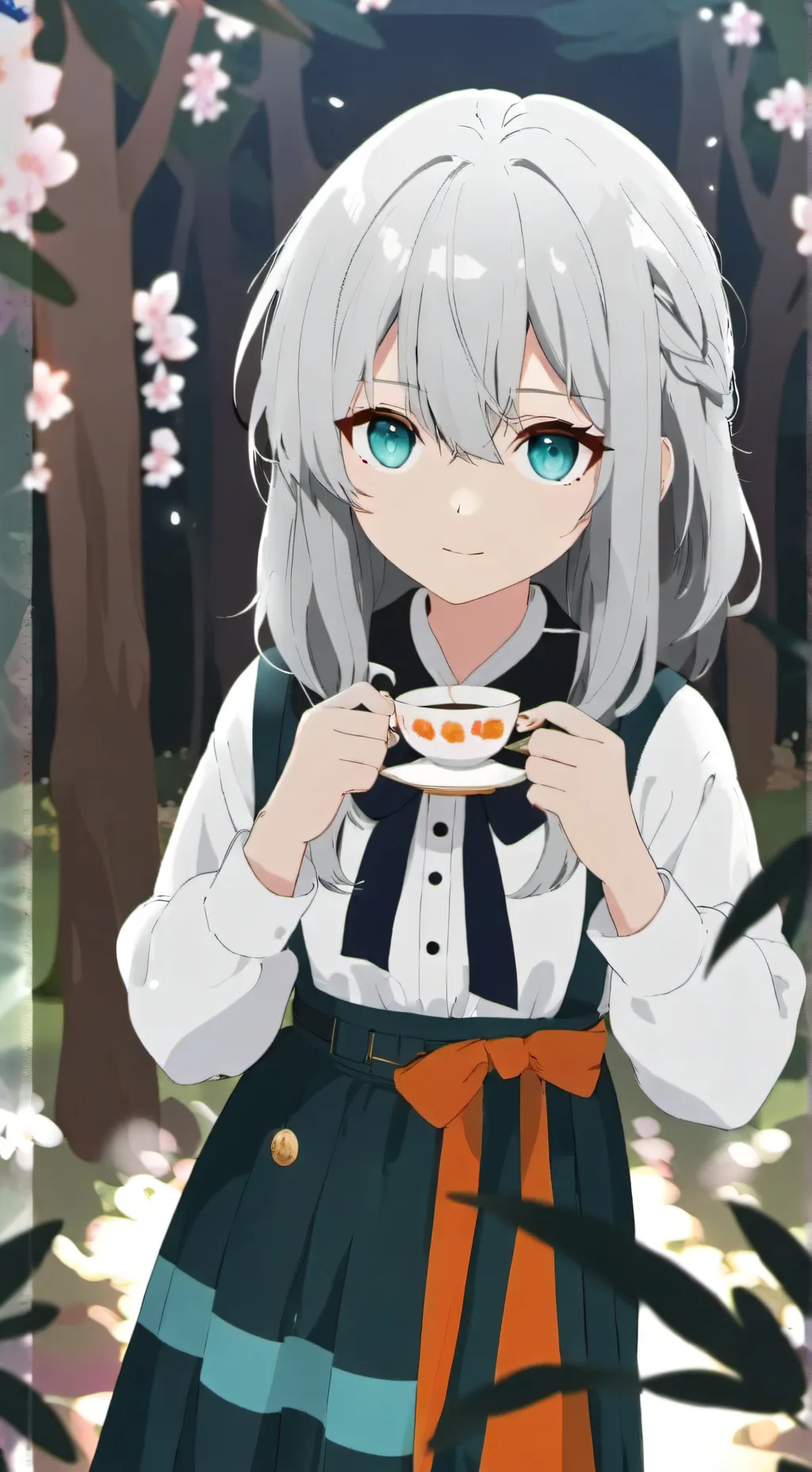 ai character: maría  background