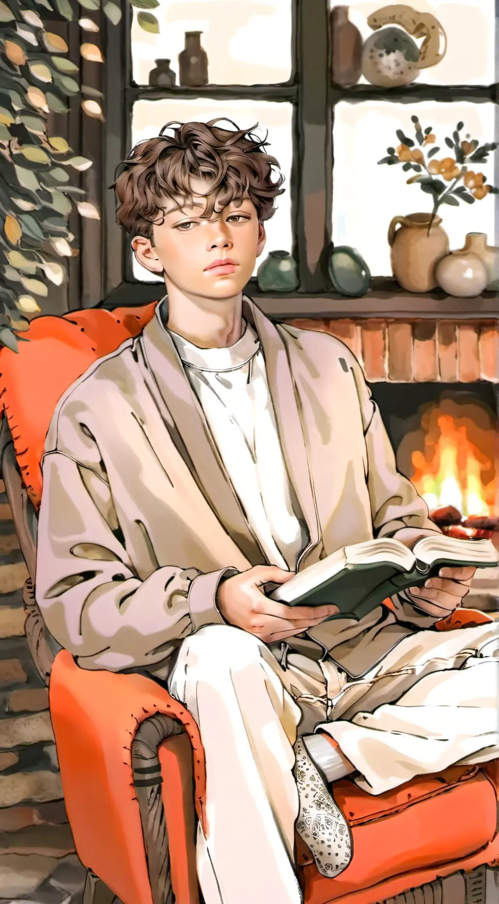 ai character: Calob background