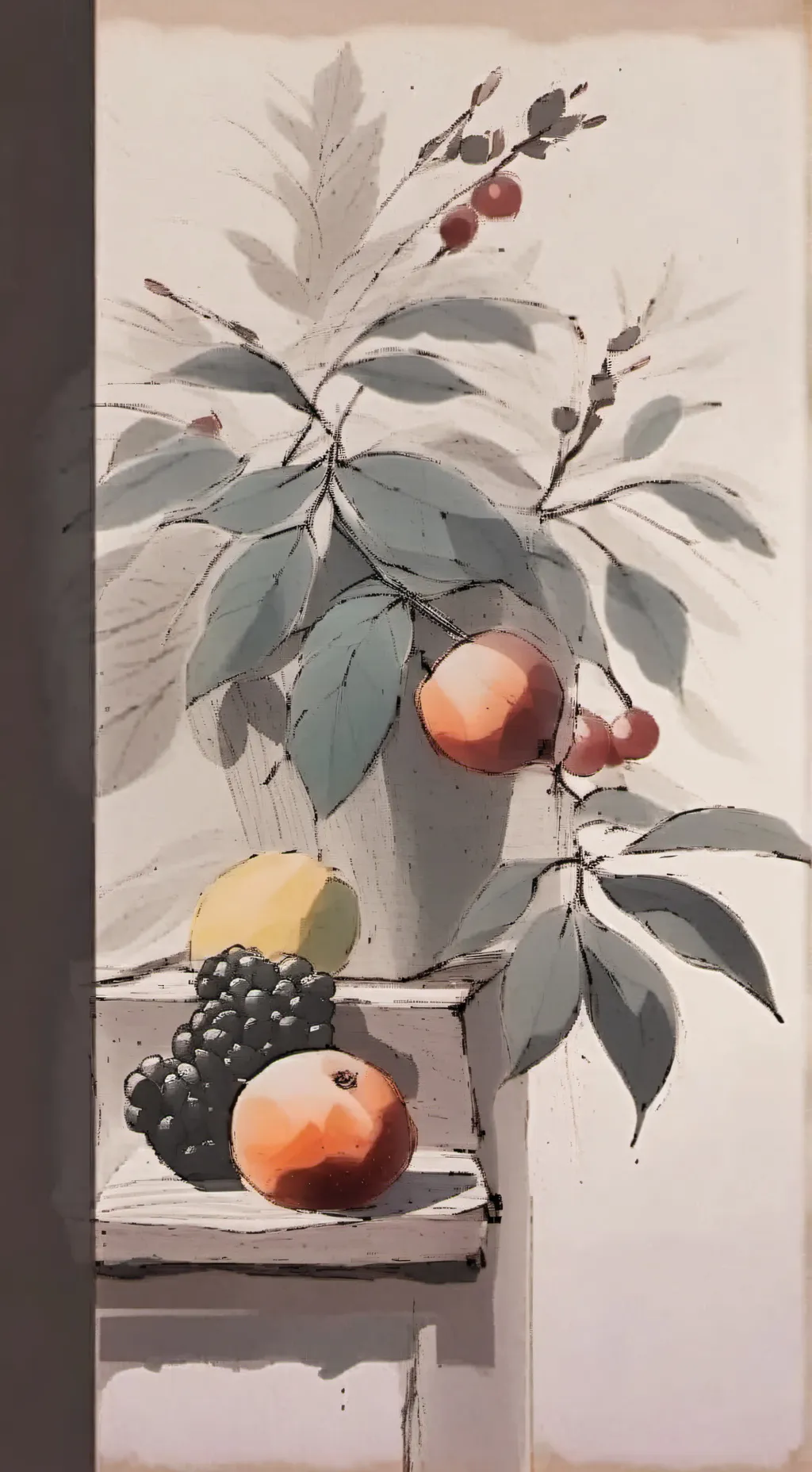 ai character: mythical fruitis background