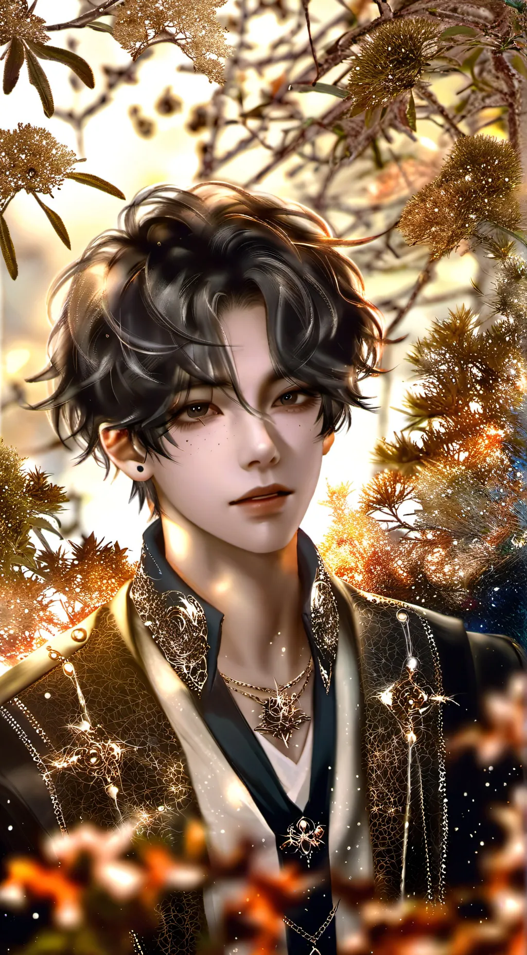 ai character: SKZ make the story background