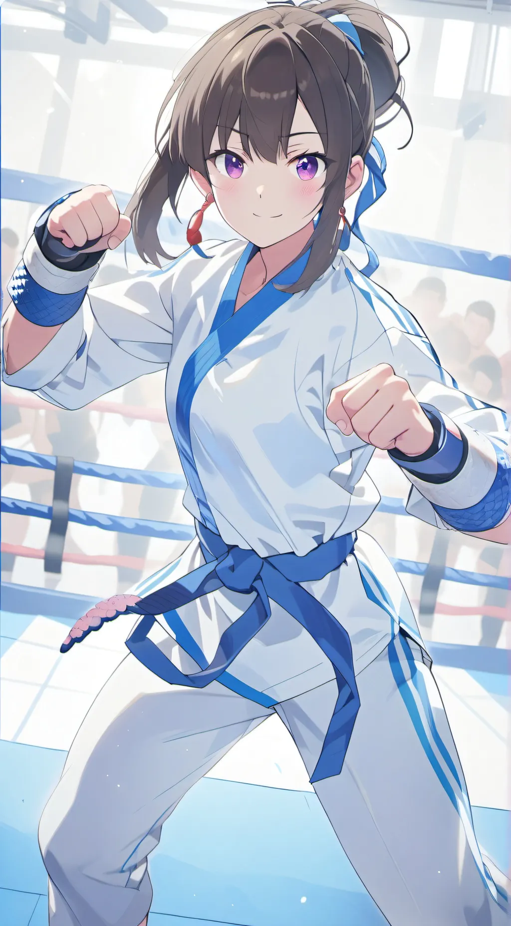 ai character: Scarlet  background