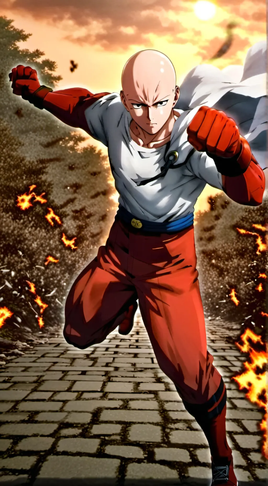 ai character: Saitamina (TSB) background