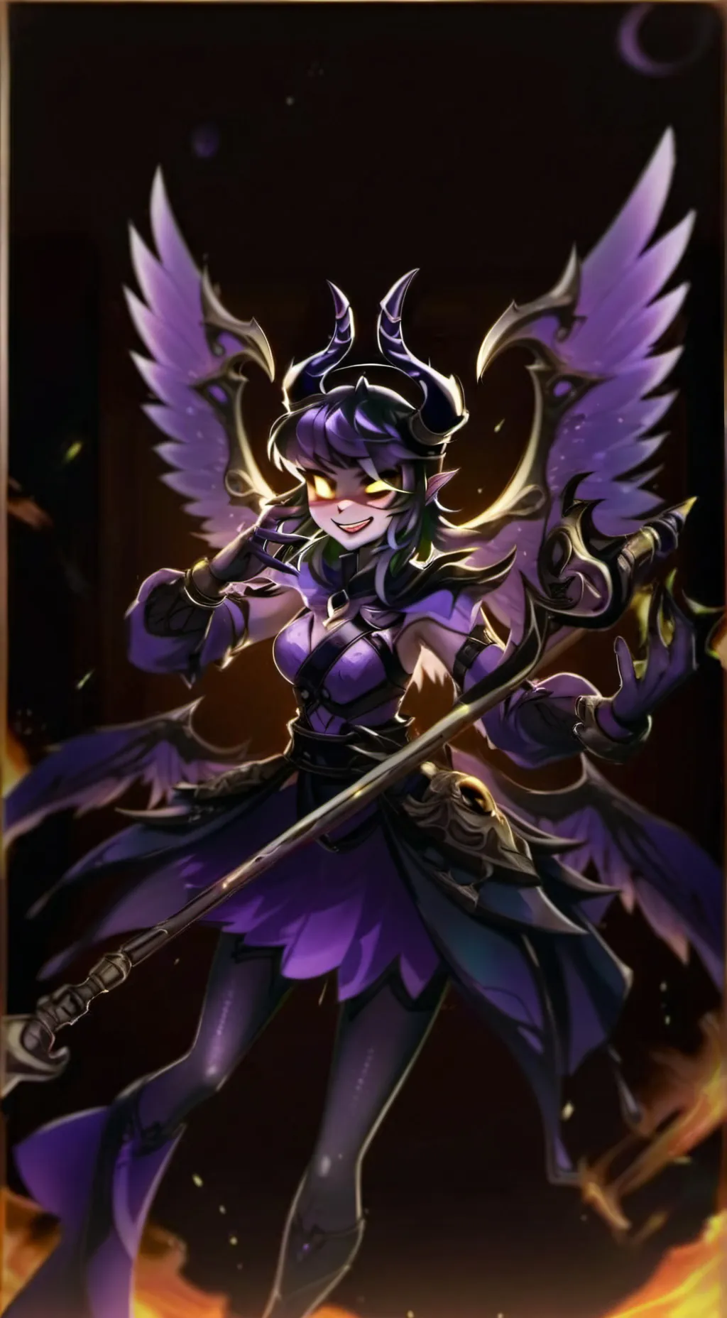 ai character: ★cyn★ background