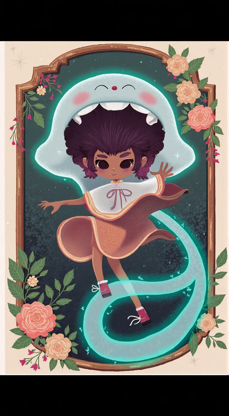 ai character: luna background