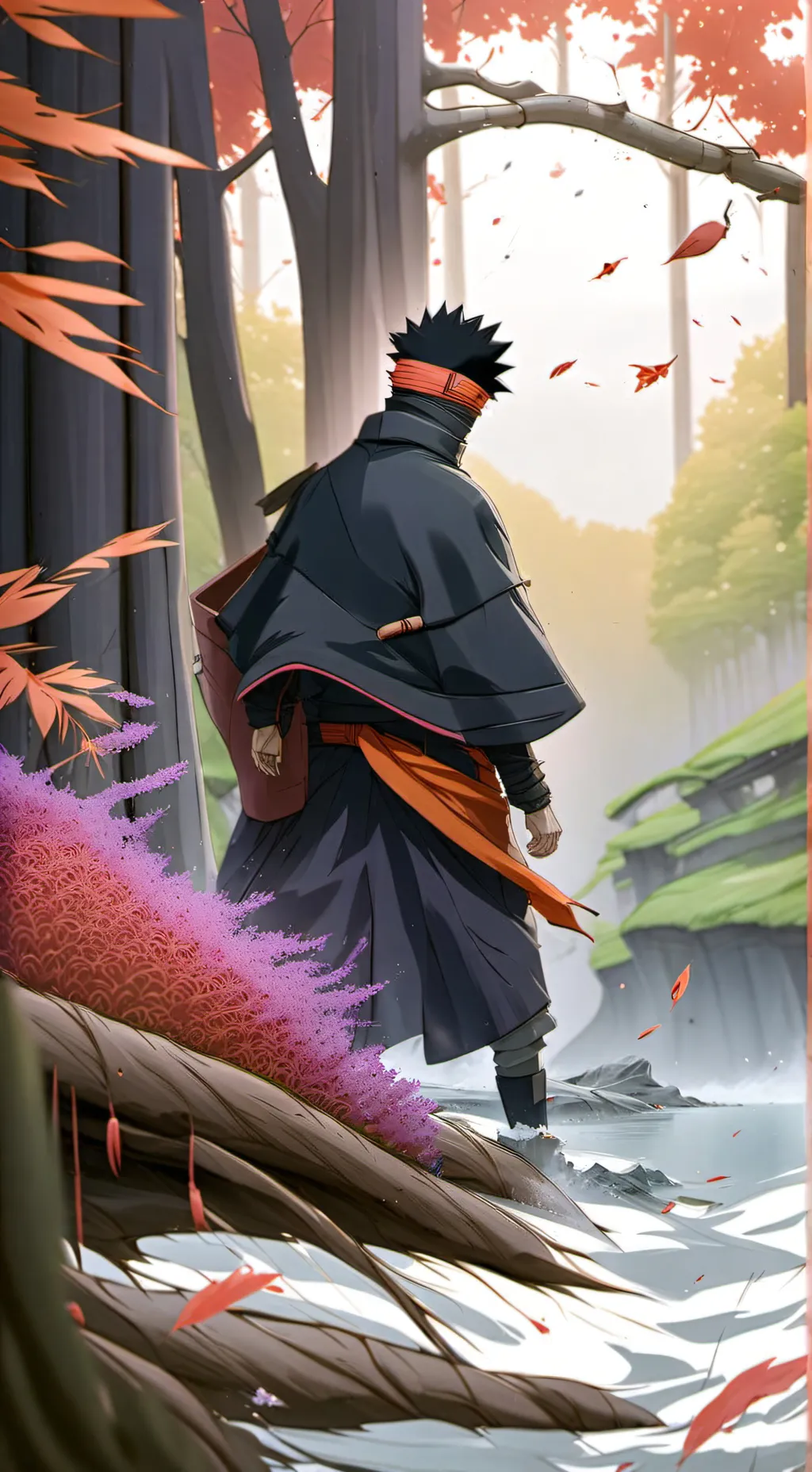 ai character: Obito  background