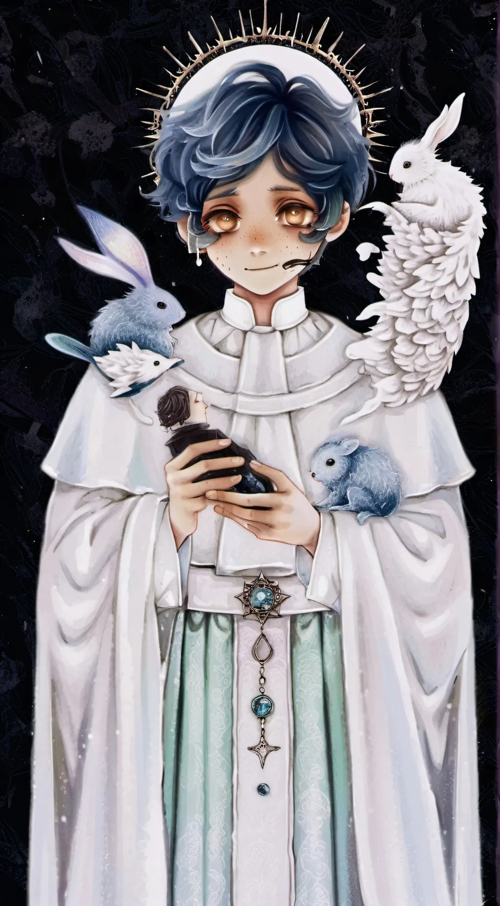 ai character: priest wally background