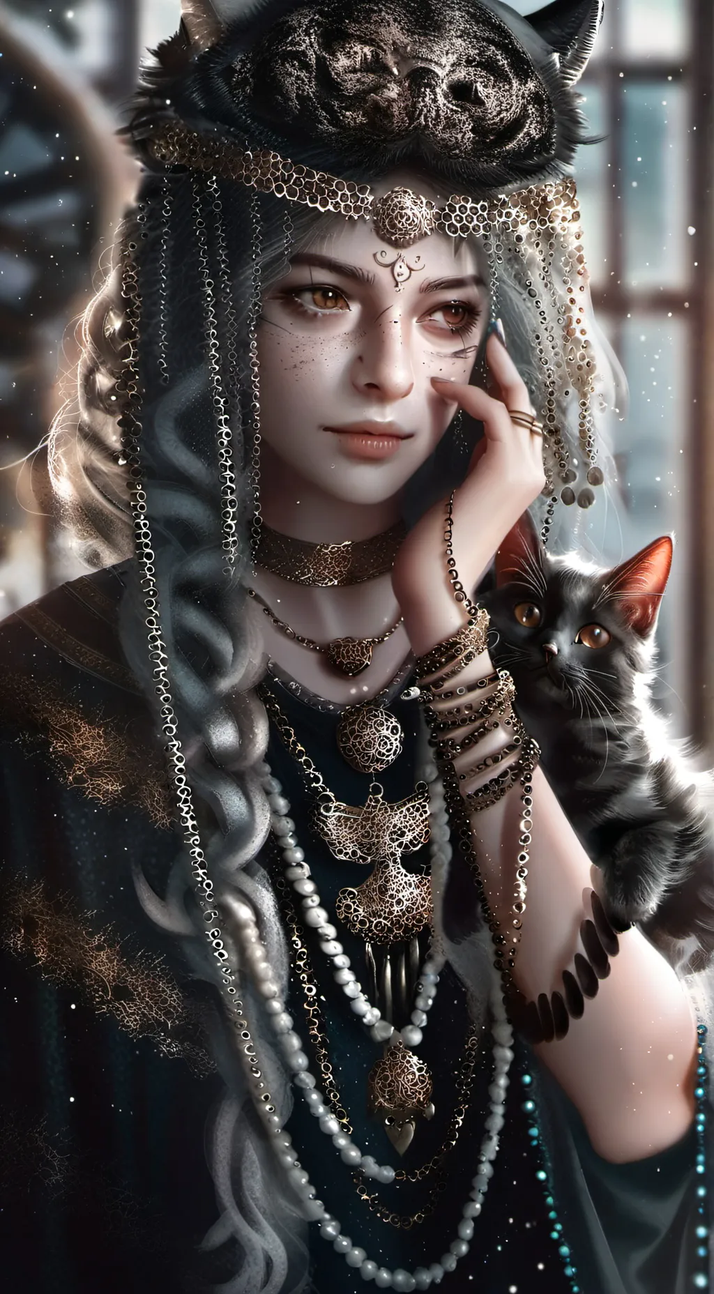 ai character: makie background