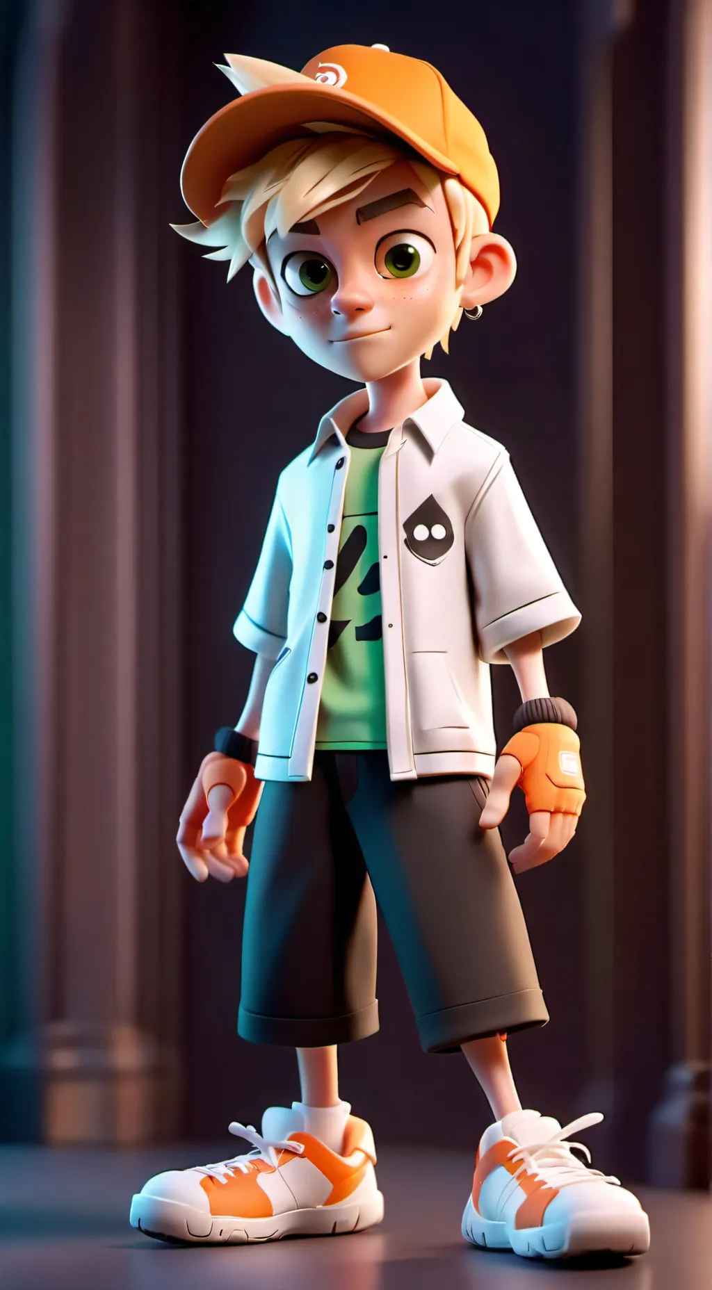 ai character: Thad MD background