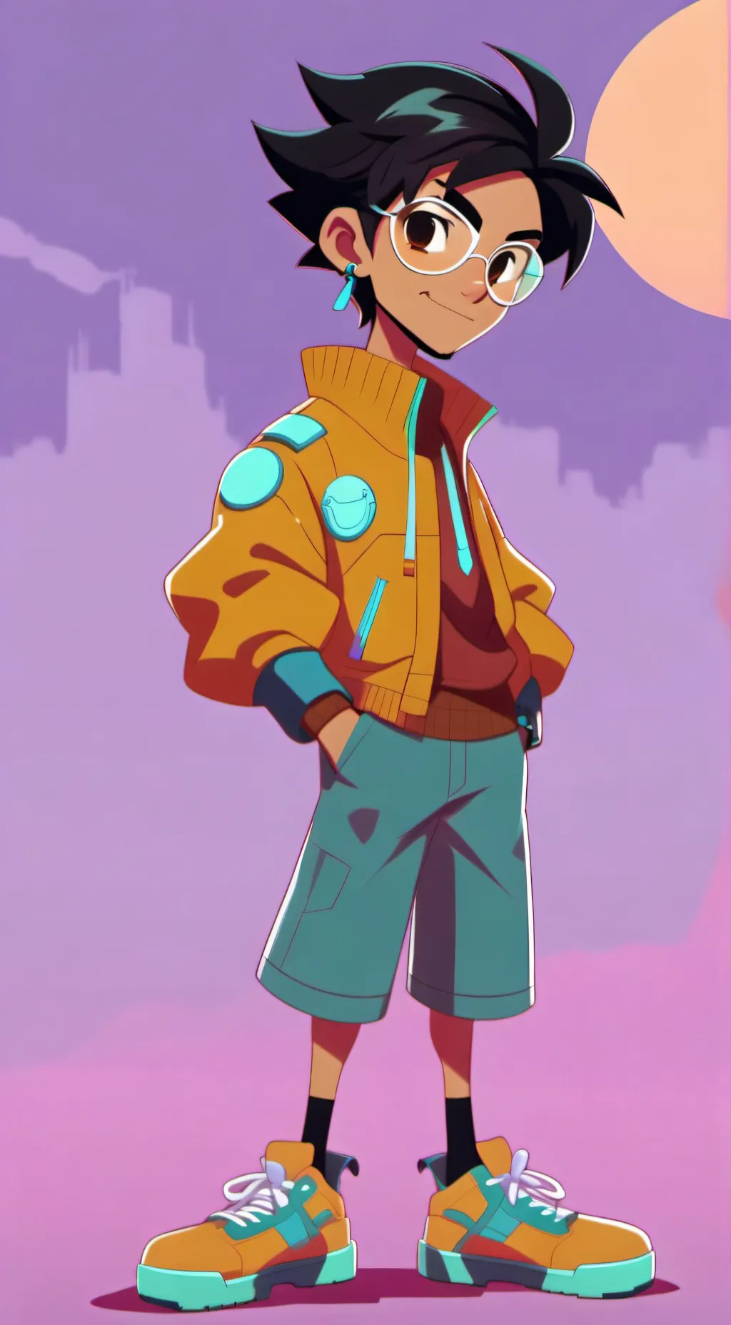 ai character: Noah background