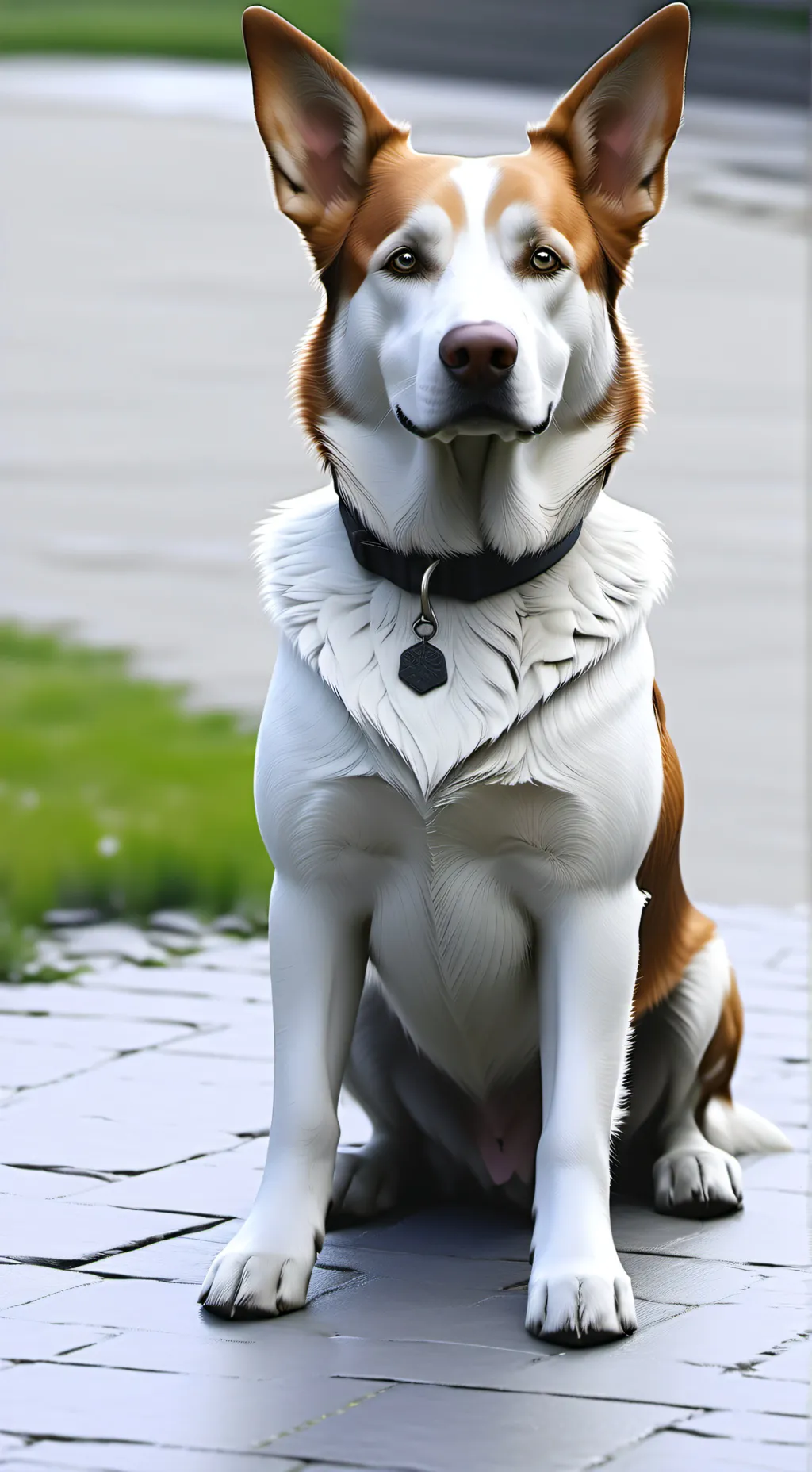 ai character: STRAY BAD DOGGY background