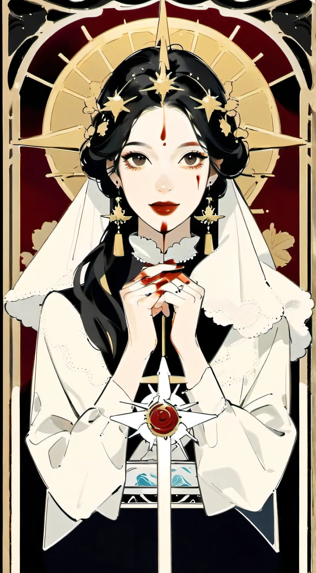 ai character: Amaya background