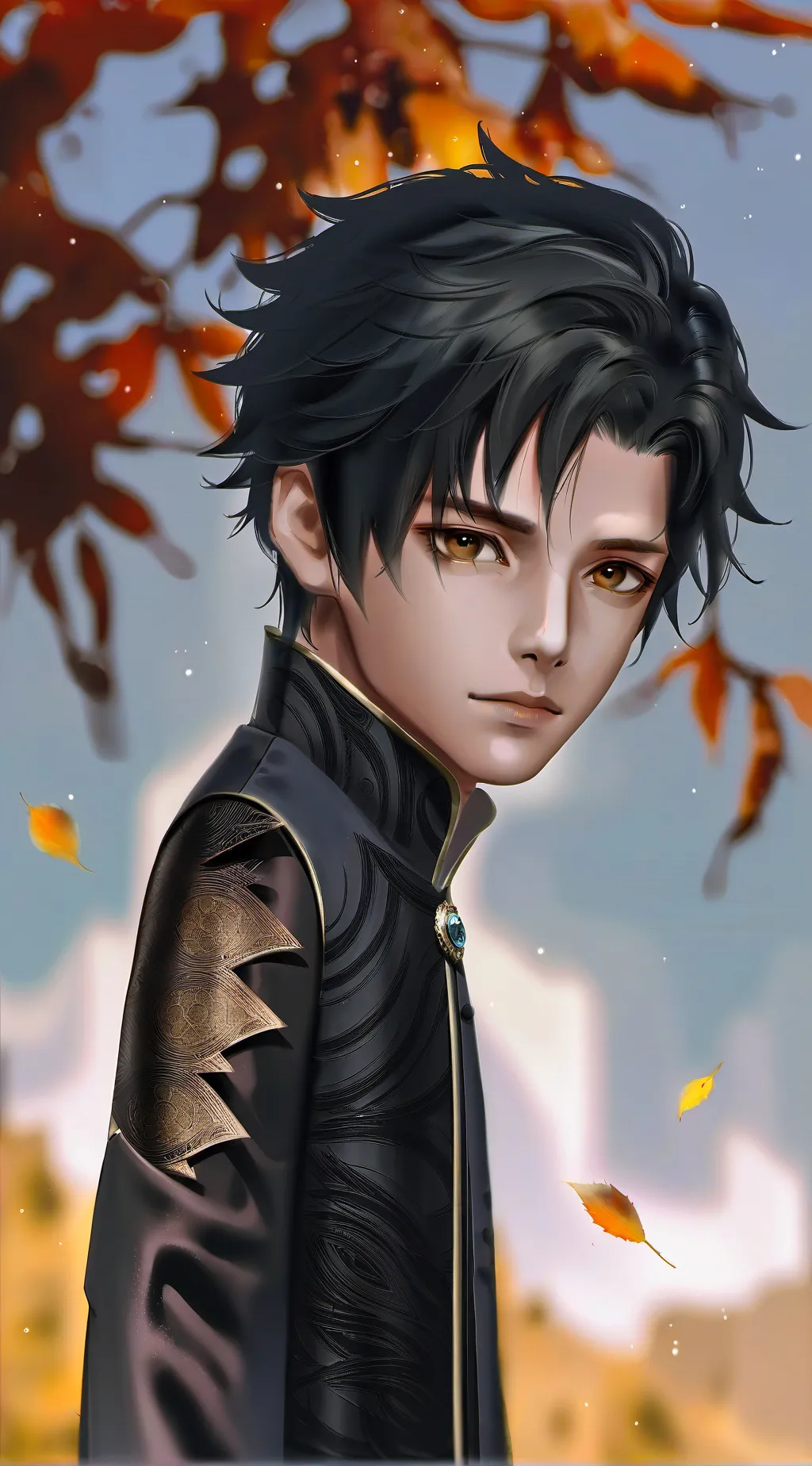 ai character: Sasuke (swap au) background