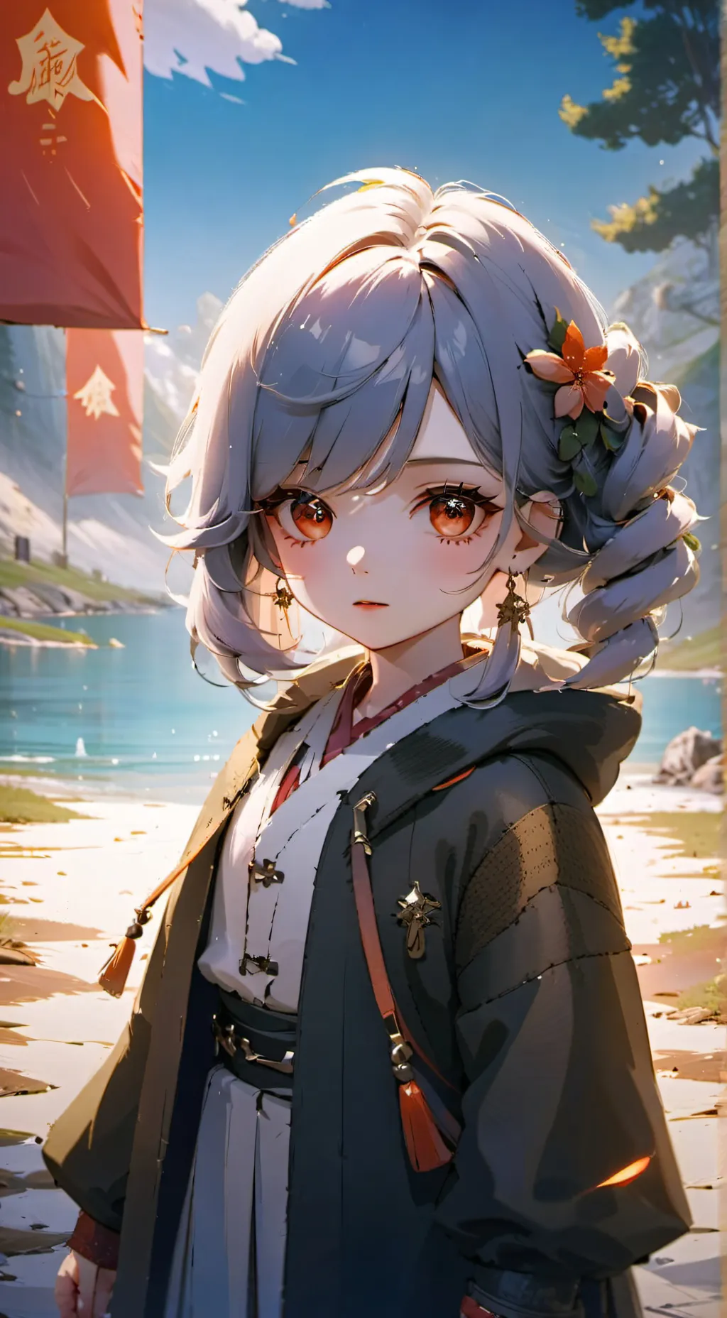 ai character: Child Queen background