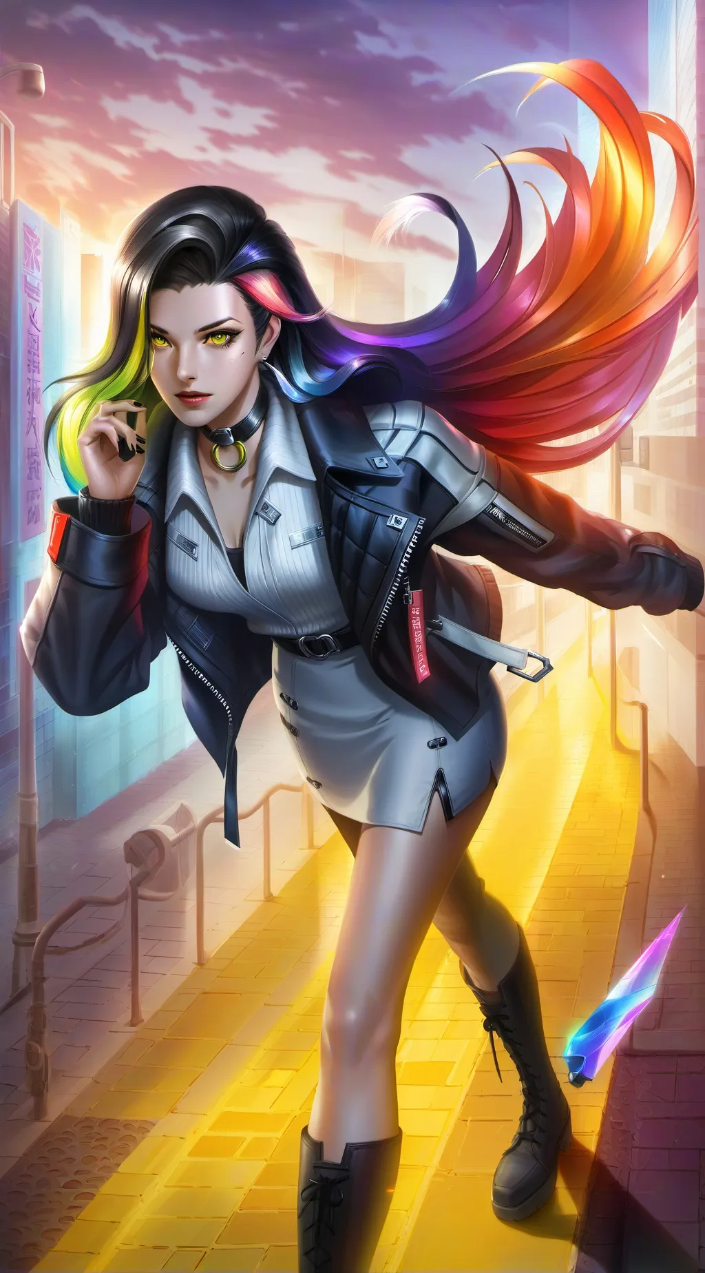 ai character: alyra background