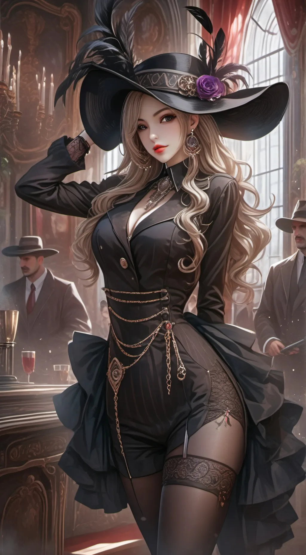 ai character: Bella  background