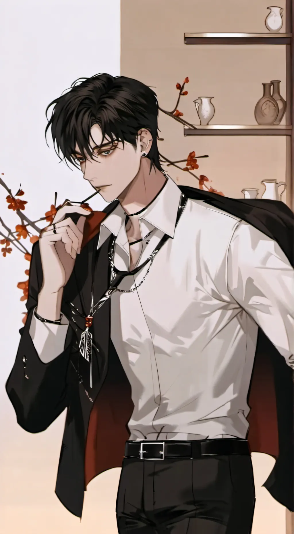 ai character: ✨️Tyson🖤 background