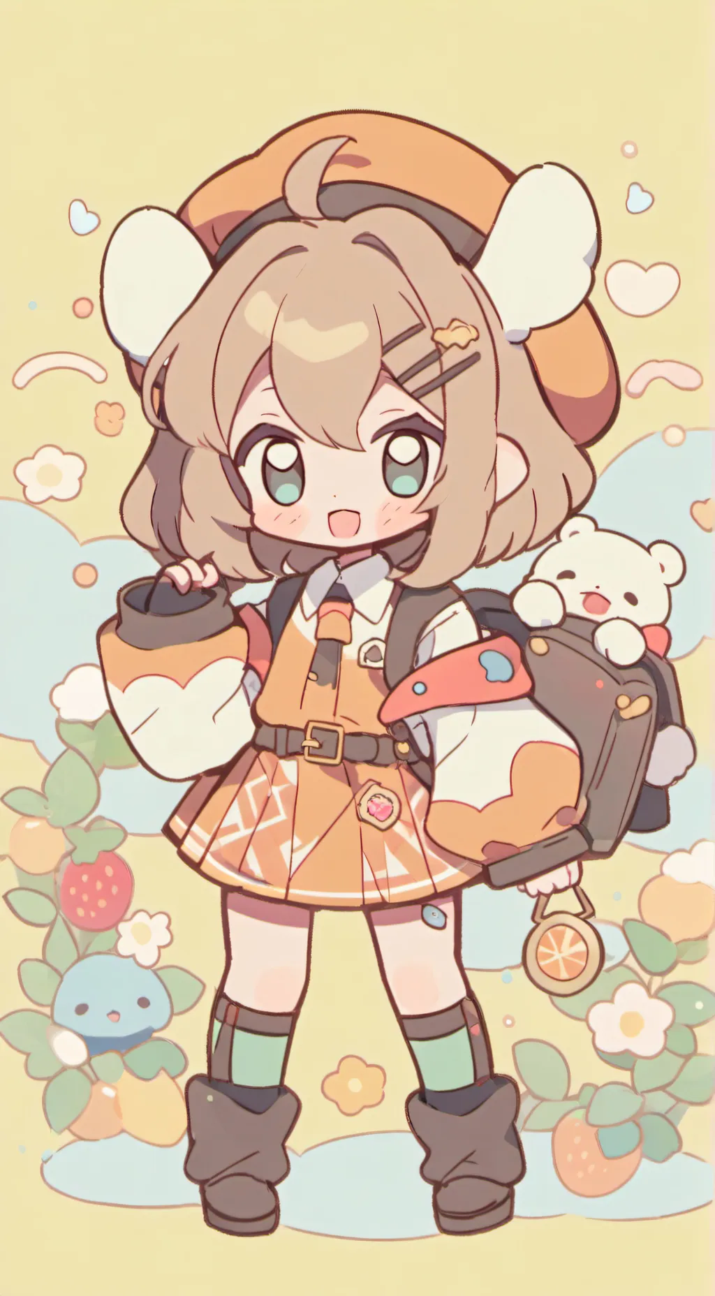 ai character: crittervile  background