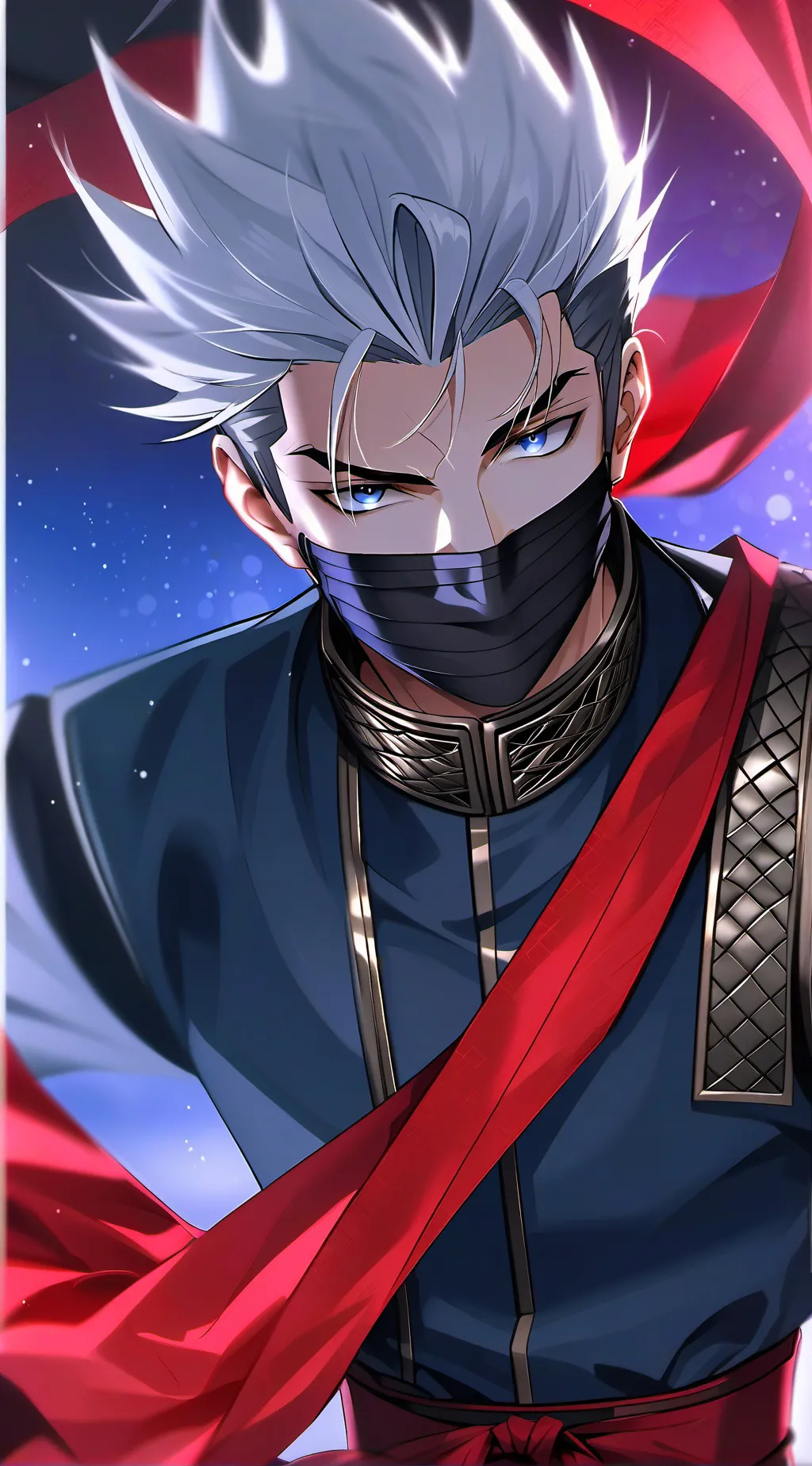 ai character: Gojo Satoru background
